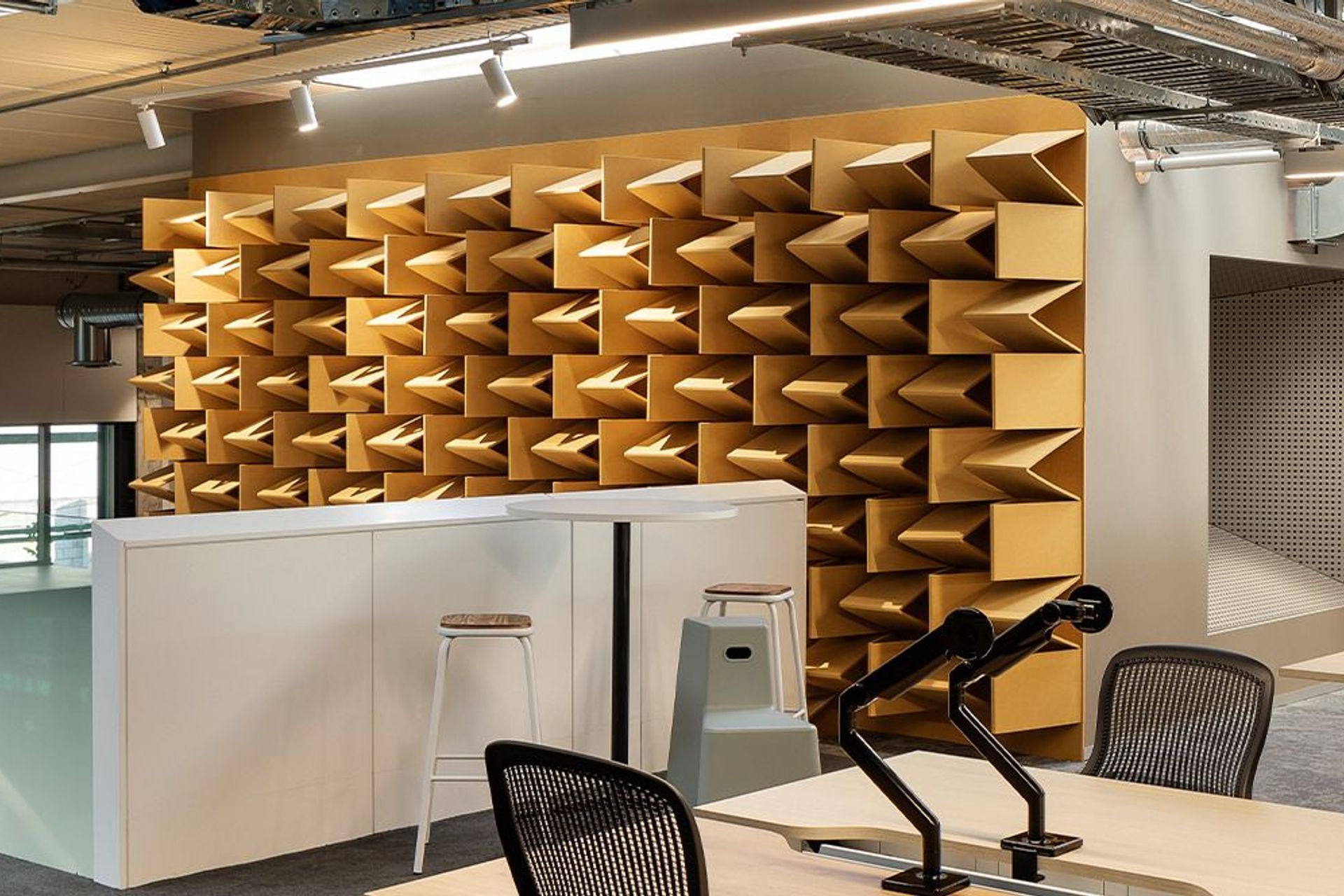 Mediaworks: Anechoic Sculpture Wall Spotlight