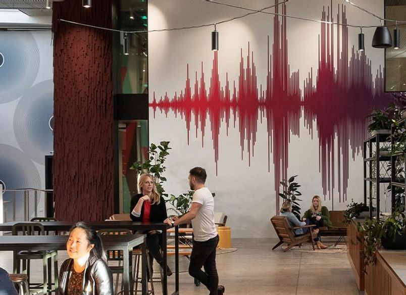 Mediaworks: Noise Sculpture Wall Spotlight