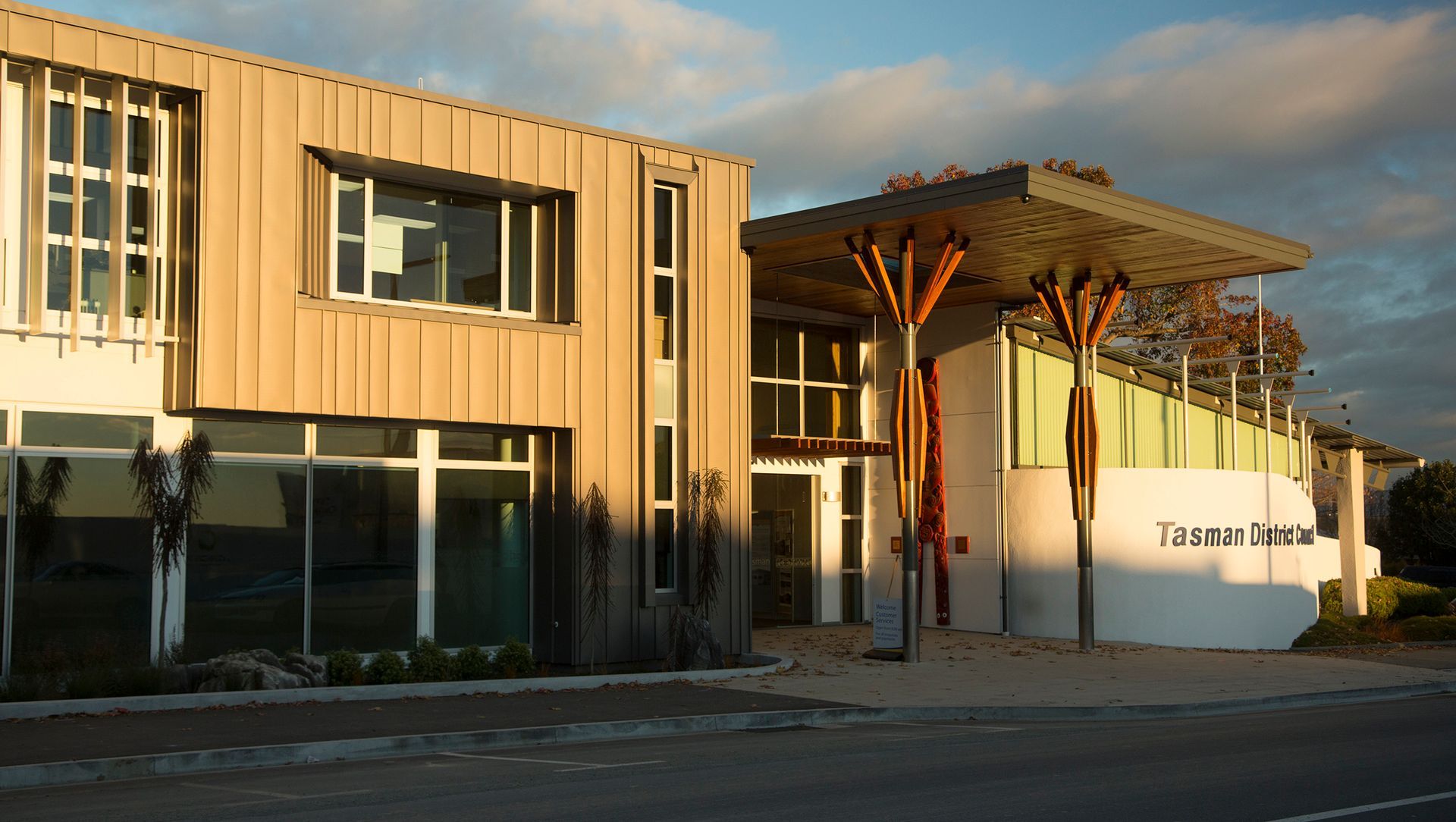 Tasman District Council Offices banner