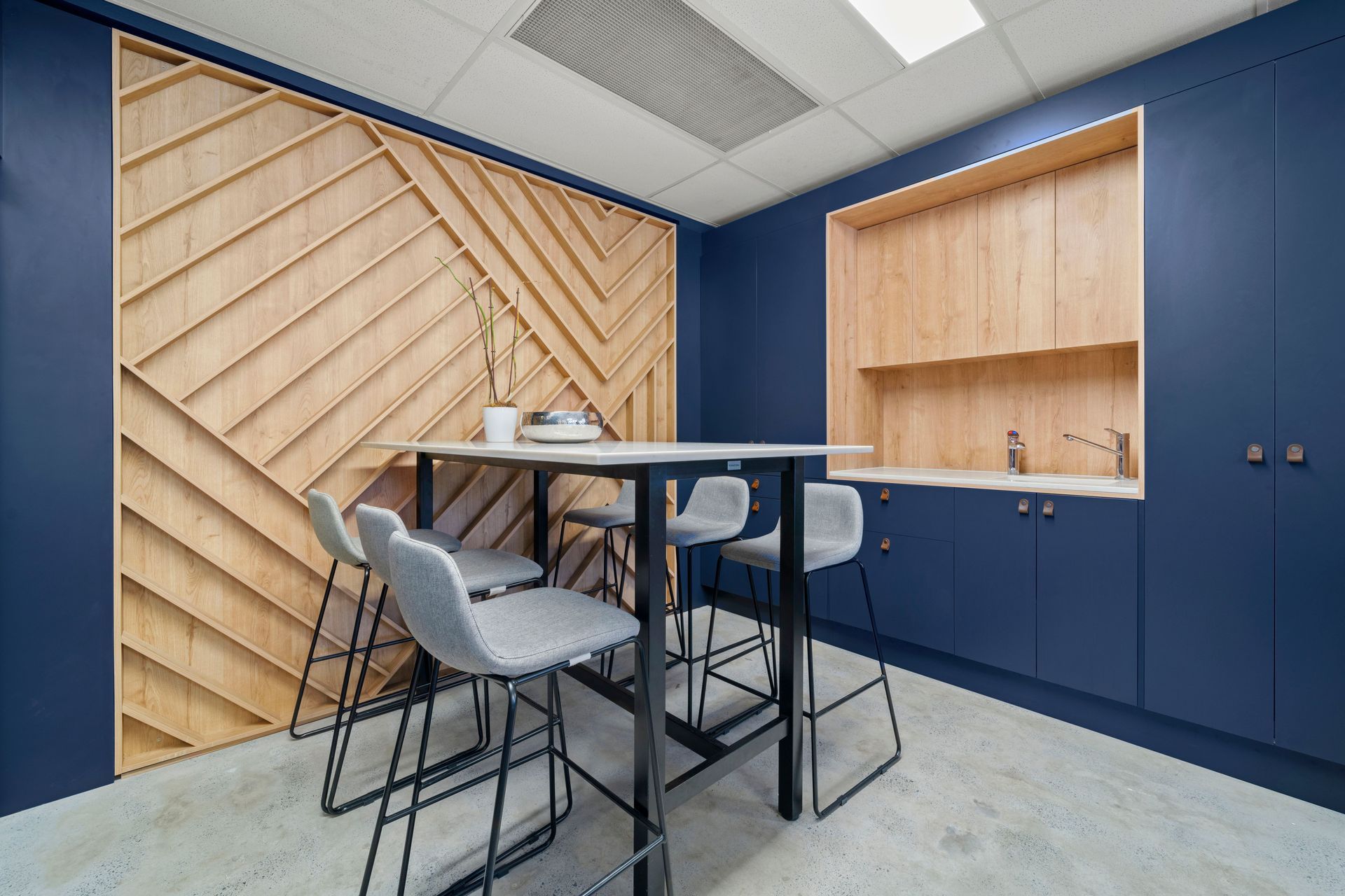 Office Renovation Photography for Pink Box Design