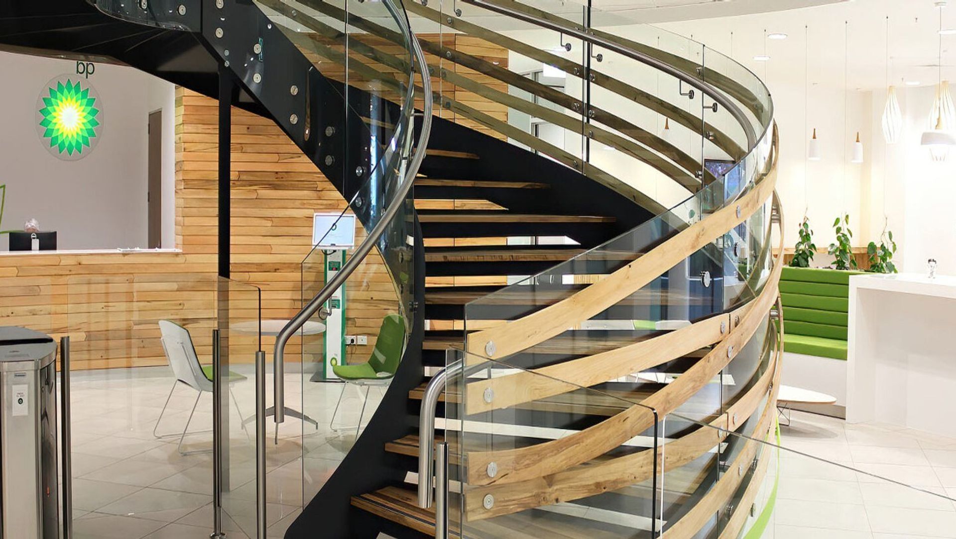 BP Head Office – Auckland NZ – Curved Staircase Design banner
