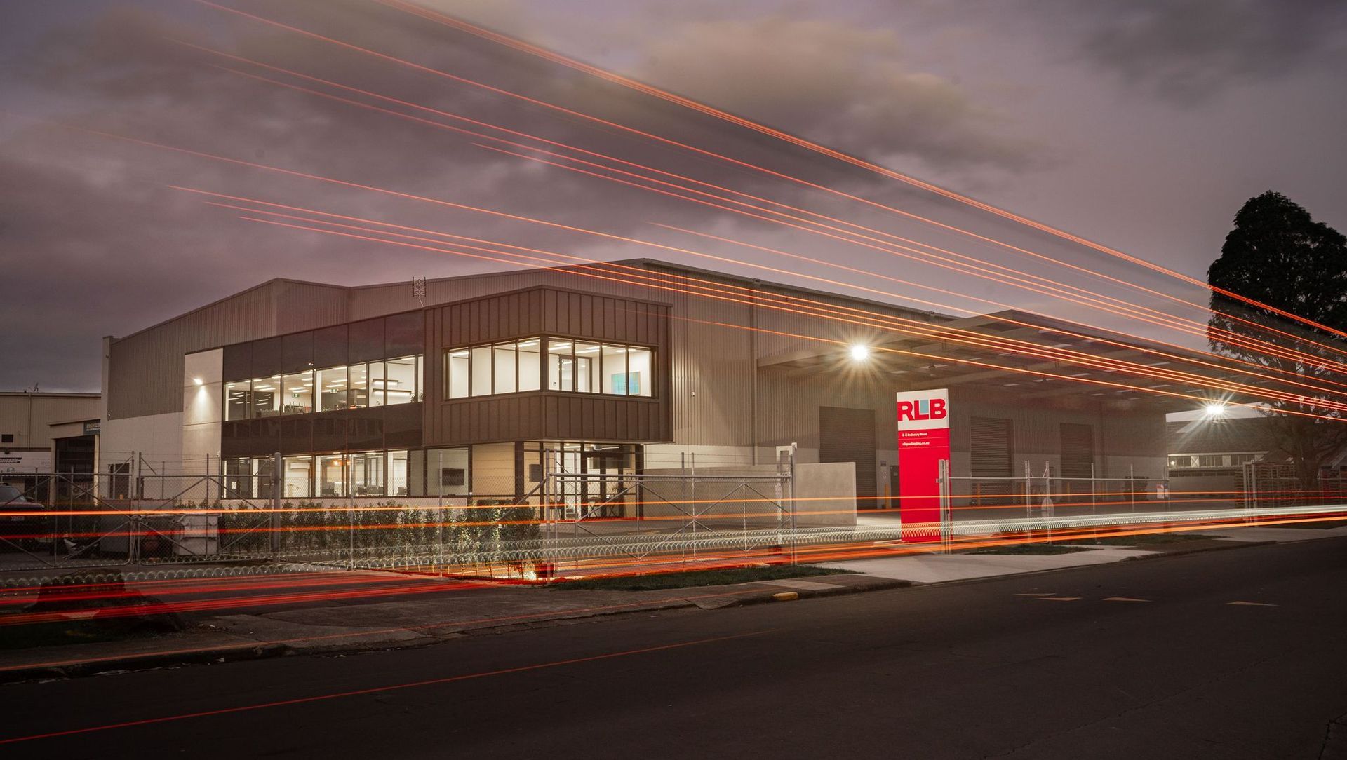 RLB Packaging Office Fitout banner