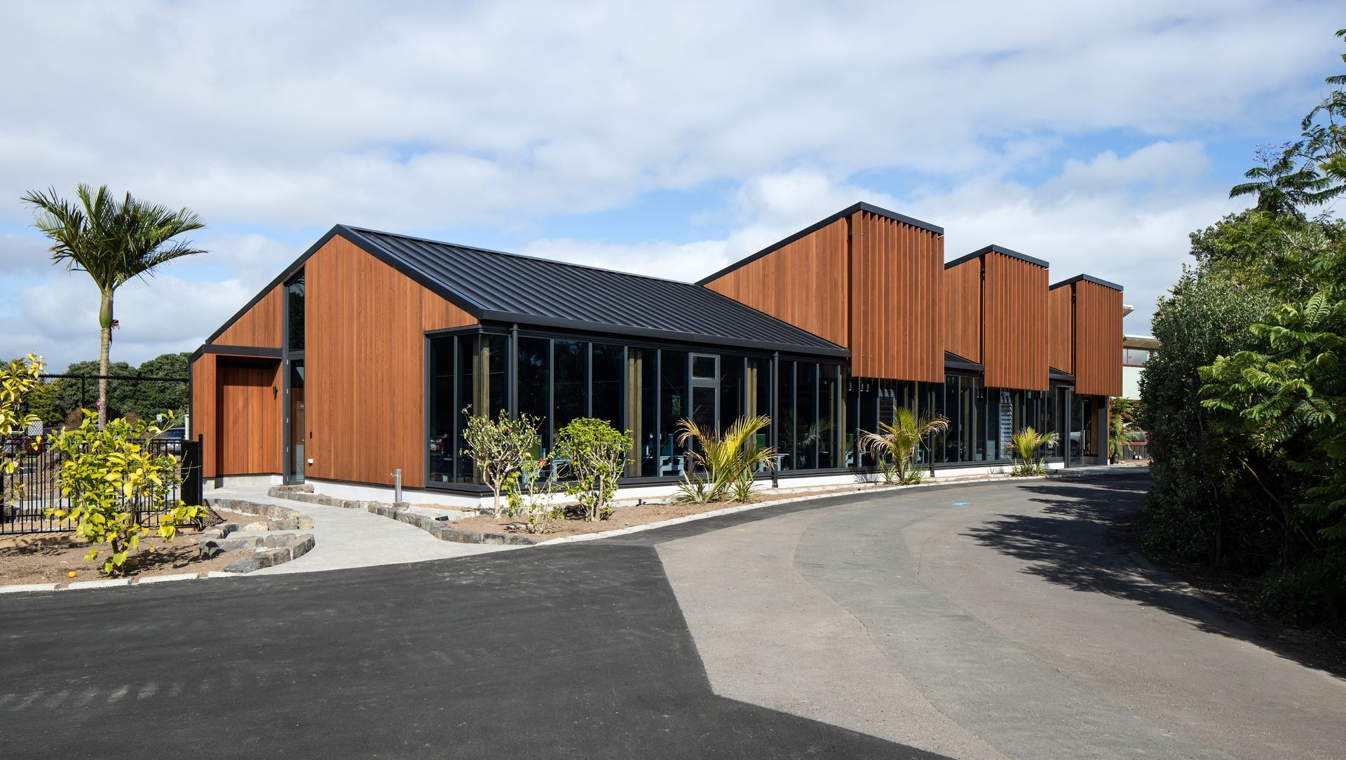 Auckland Zoo Administration Building banner