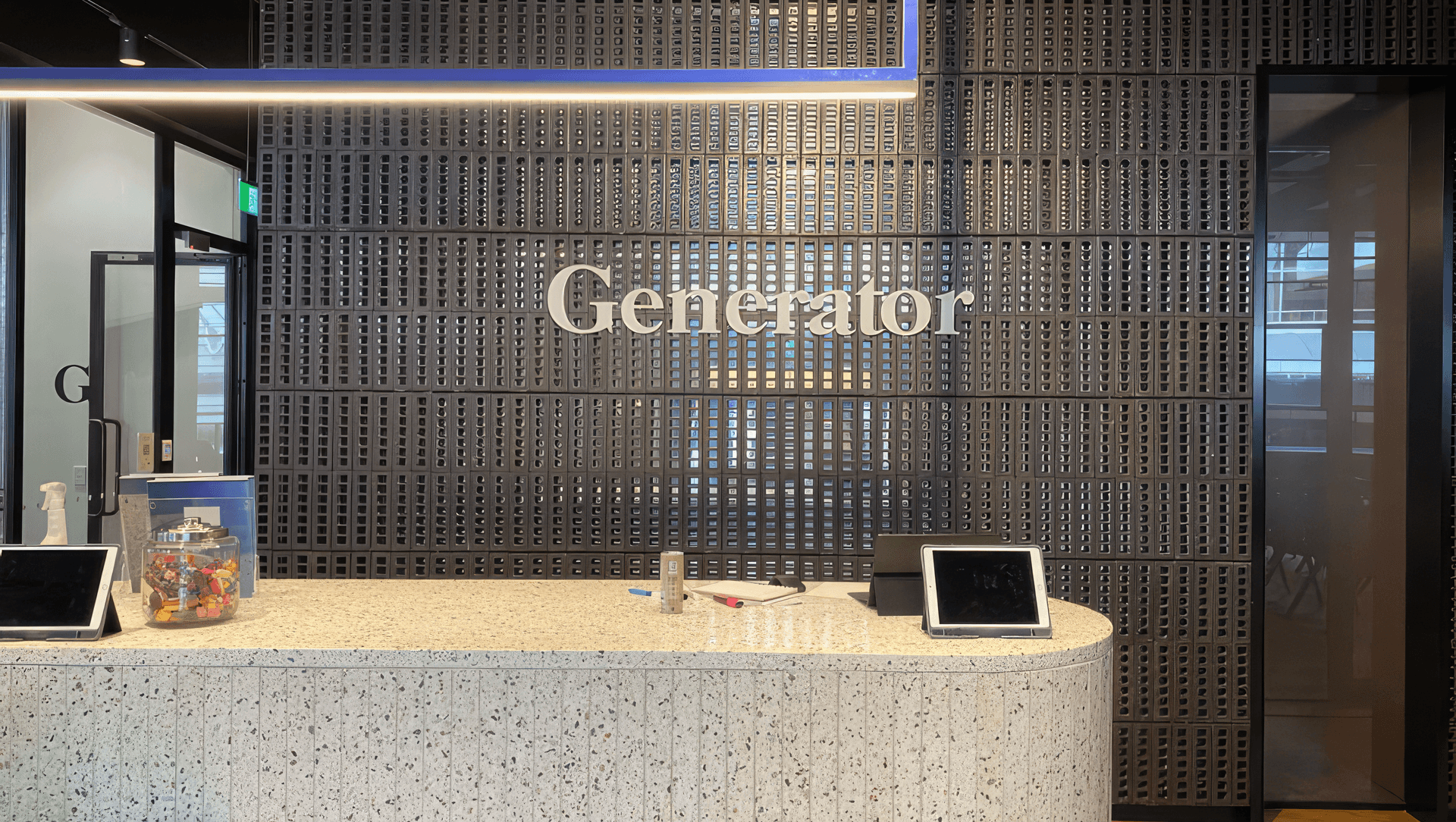 Generator 20 Waring Taylor Street banner