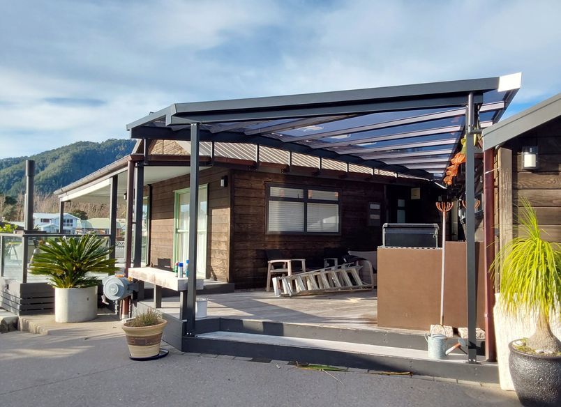 Custom Shape Canopy in Pauanui