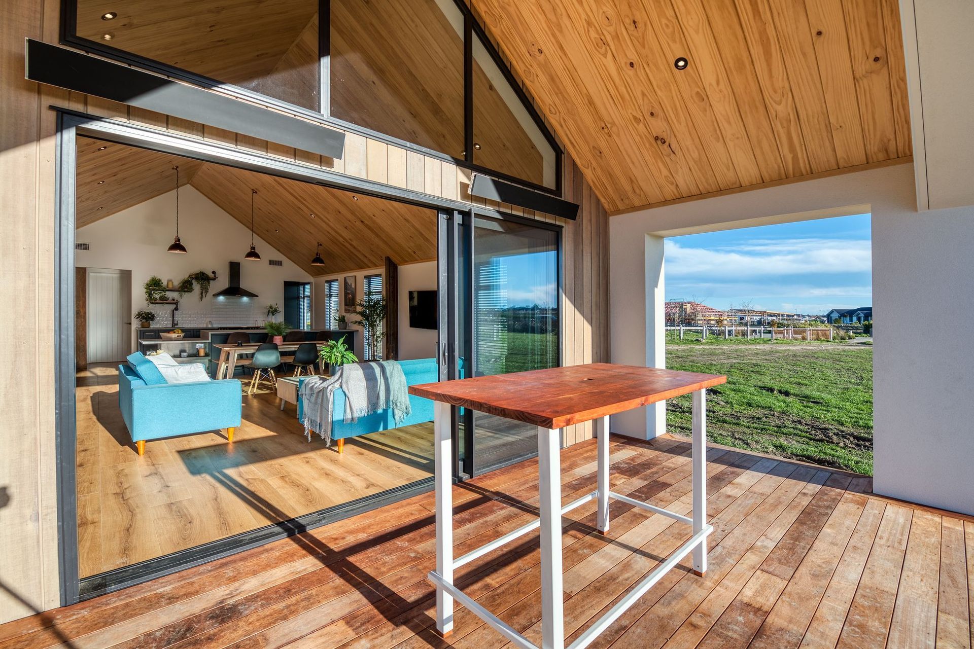 Pavilion Home, Cedar Cladding