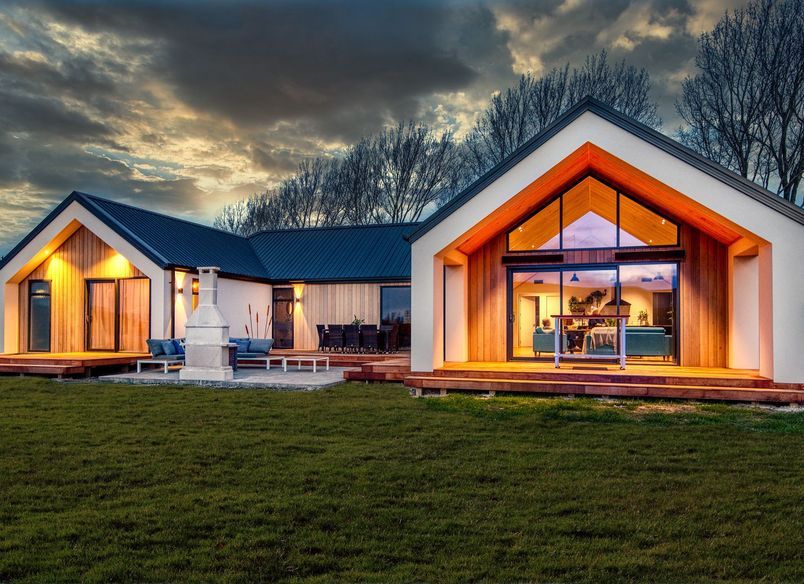 Pavilion Home, Cedar Cladding - 'The Dunstan'