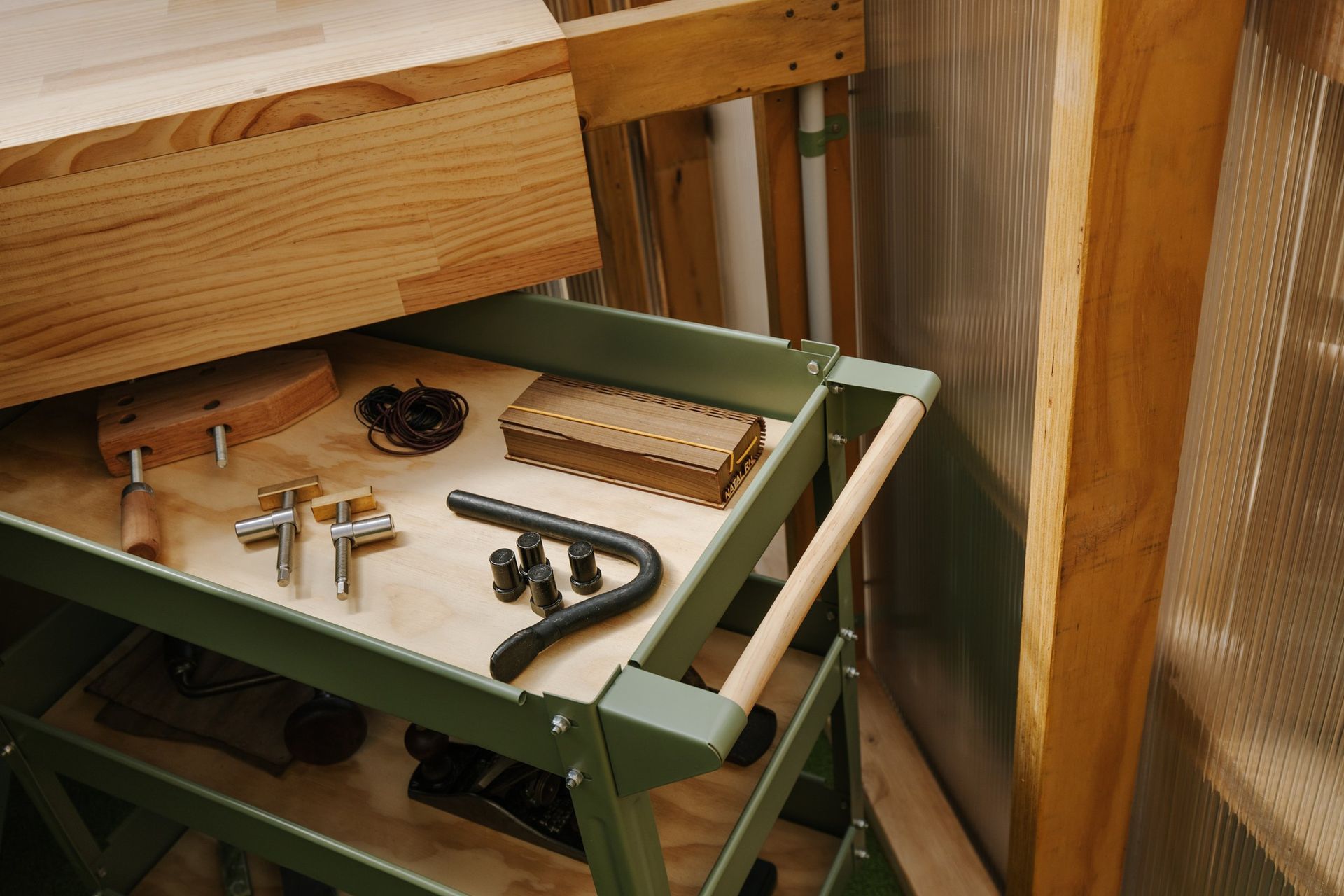 The internal LVL framing is warm in tone to welcome users.