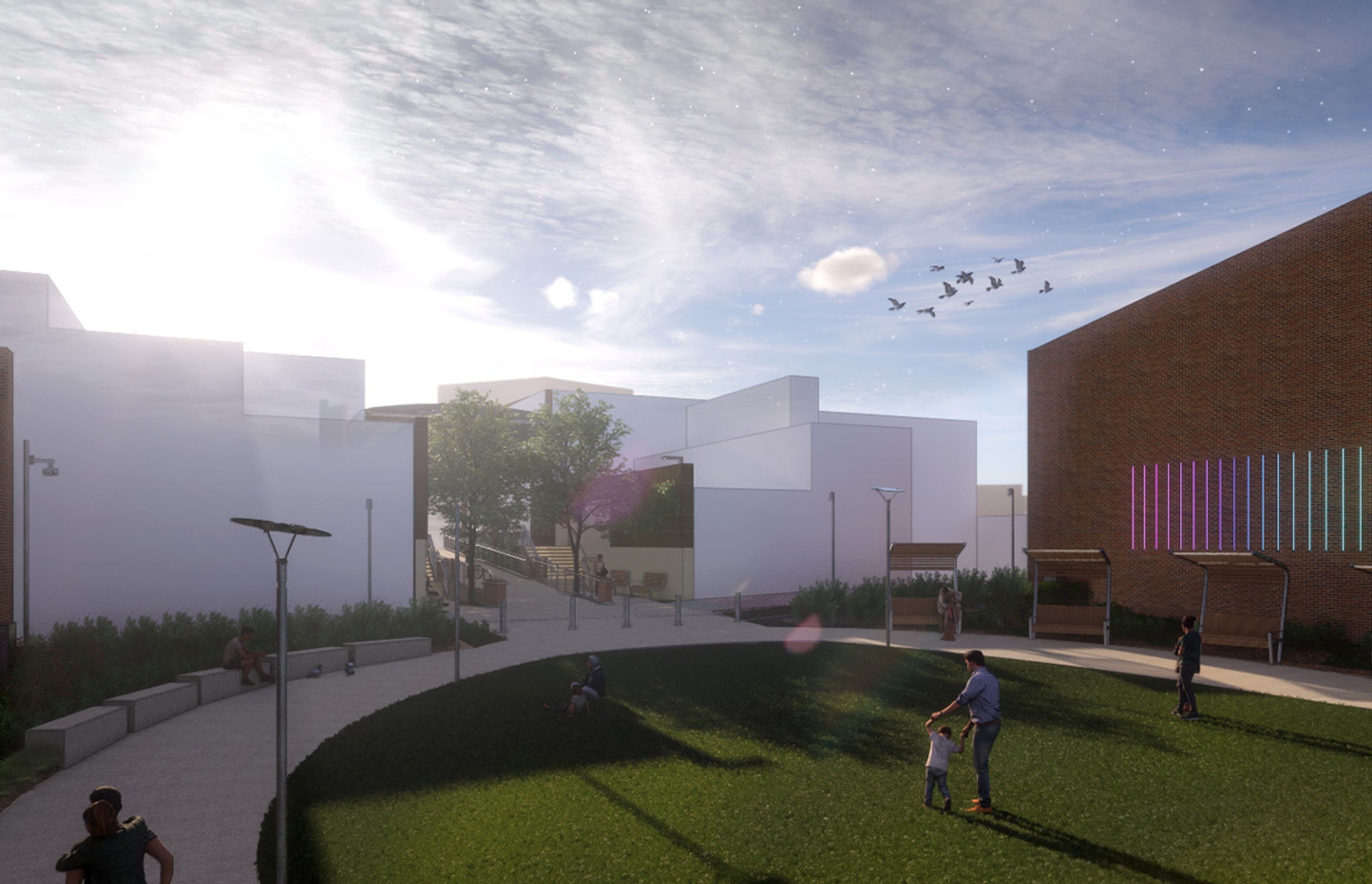 Hume Street Plaza by Ignite Architects ArchiPro AU