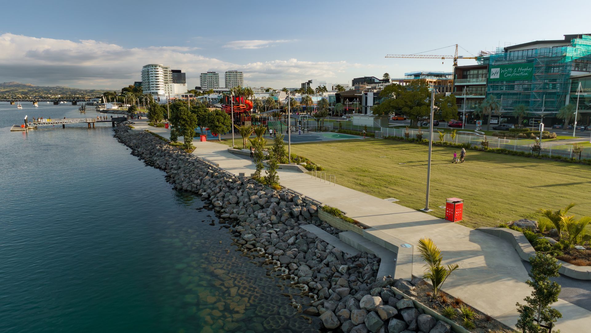 Tauranga Waterfront Stage 1 banner