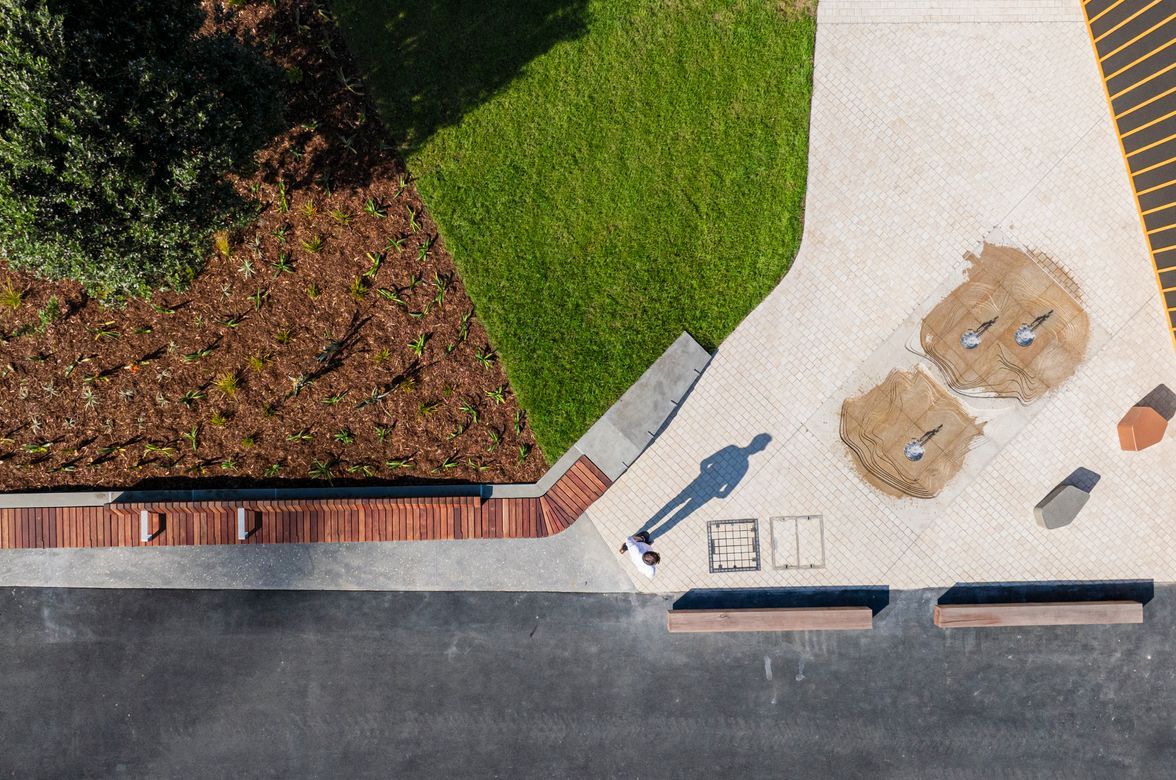 Masonic Park - Tauranga Streetscape