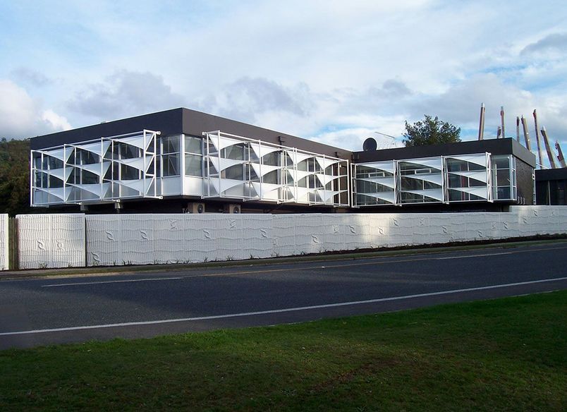 Te Puia – Fabric Facade
