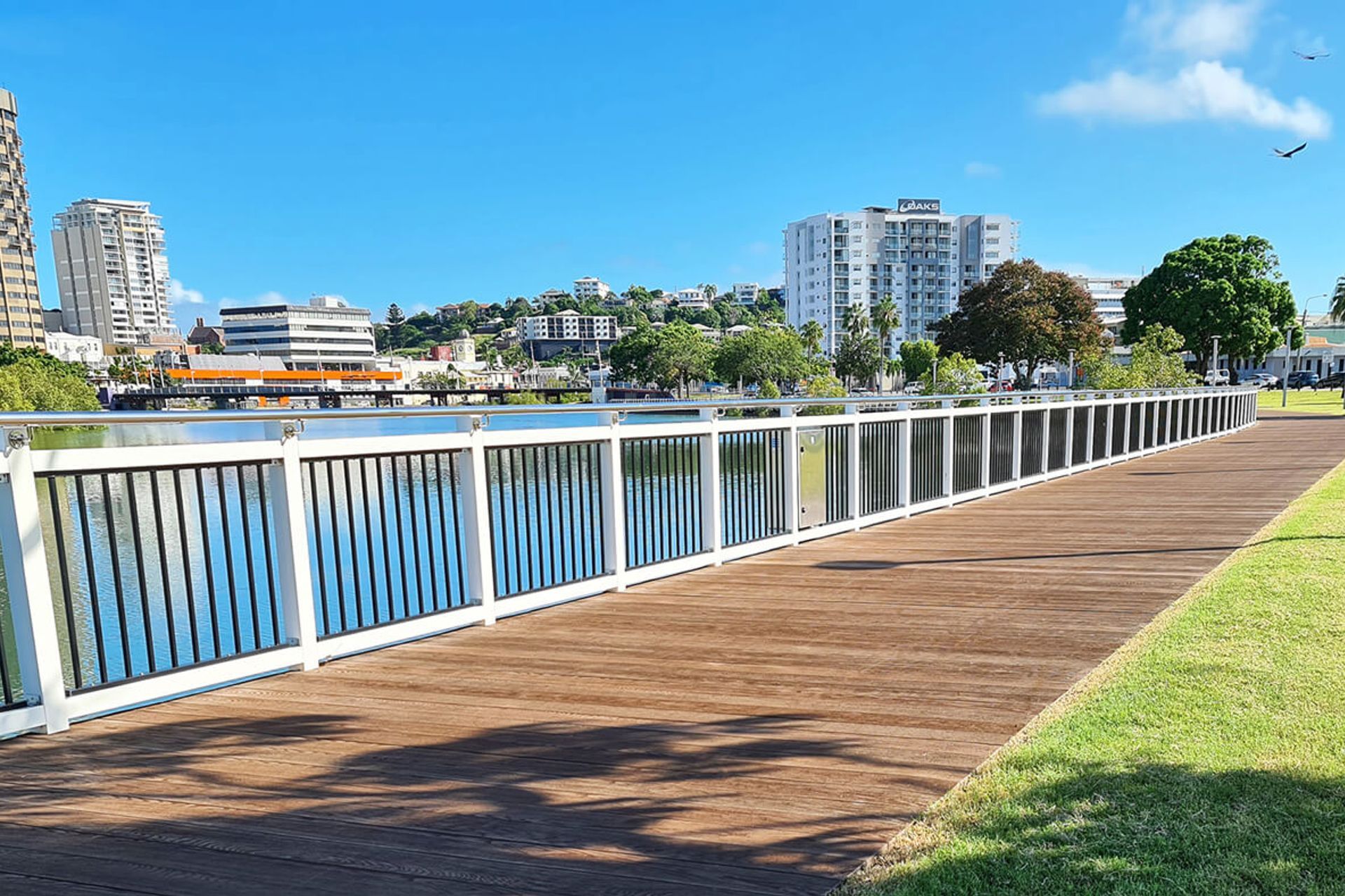 Townsville Central Park and Stadium Boardwalk