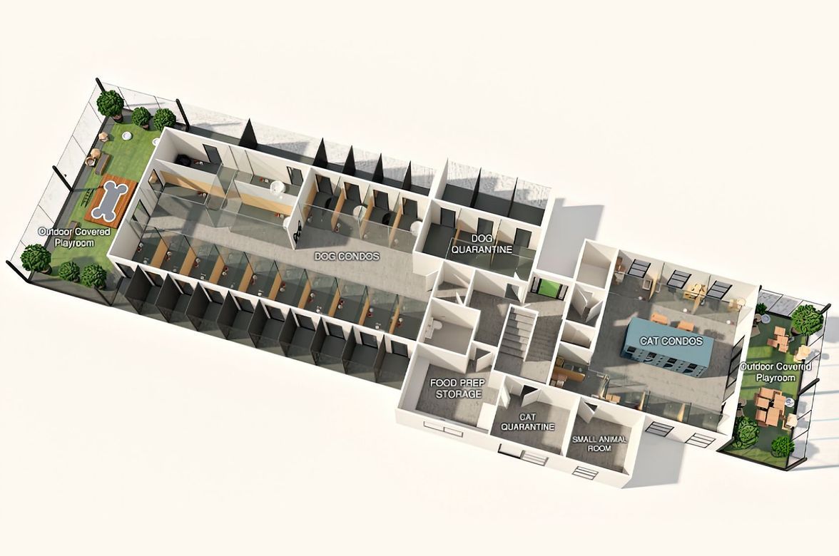 Pet Refuge, Undisclosed location