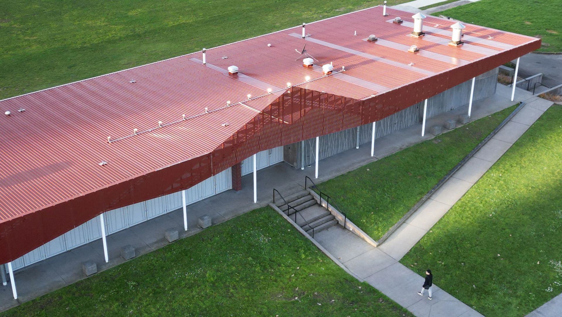 A building for the sporting talent of Ōtara is protected by ST900® banner