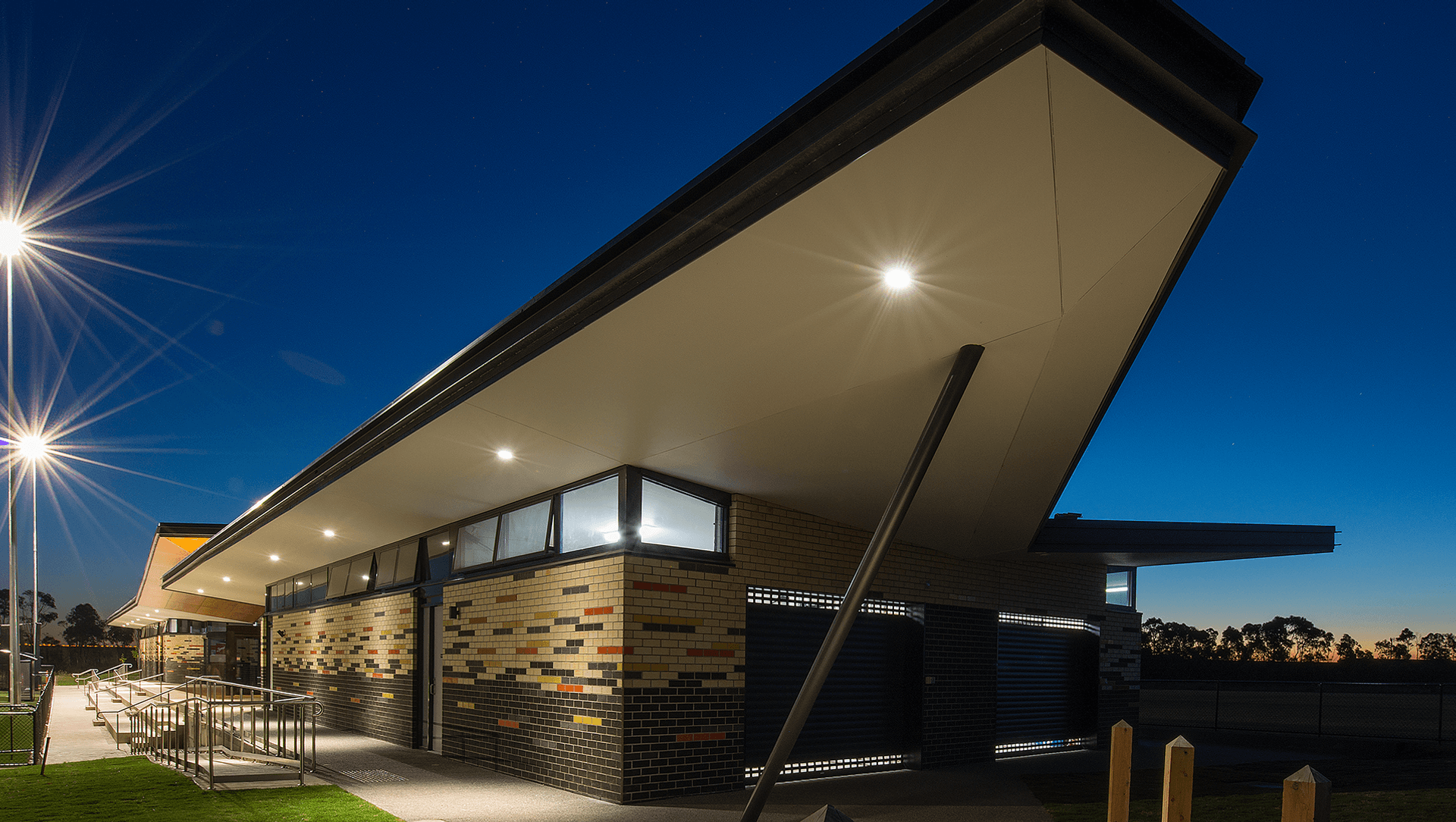 IYU Soccer Pavilion banner