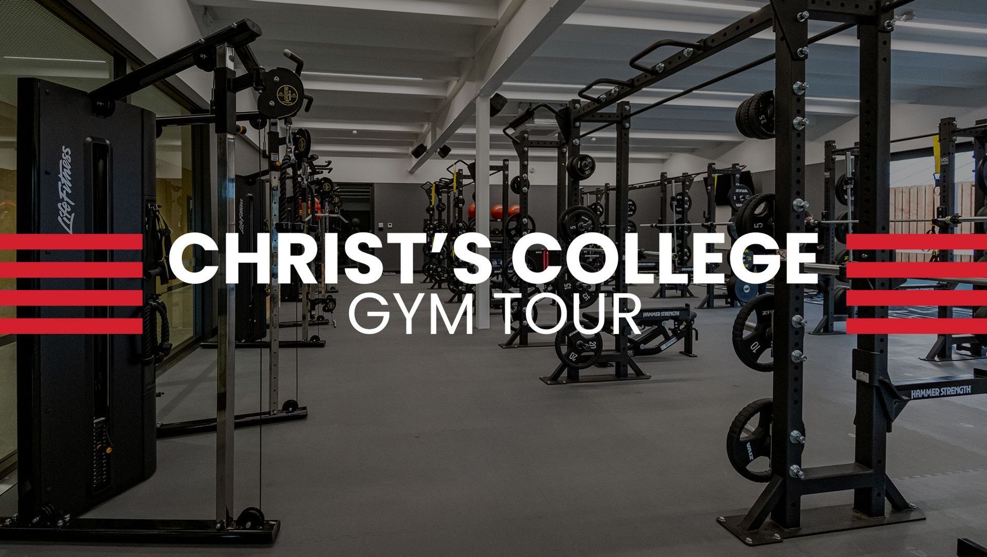 Christ's College - Upper West Fitness Centre banner