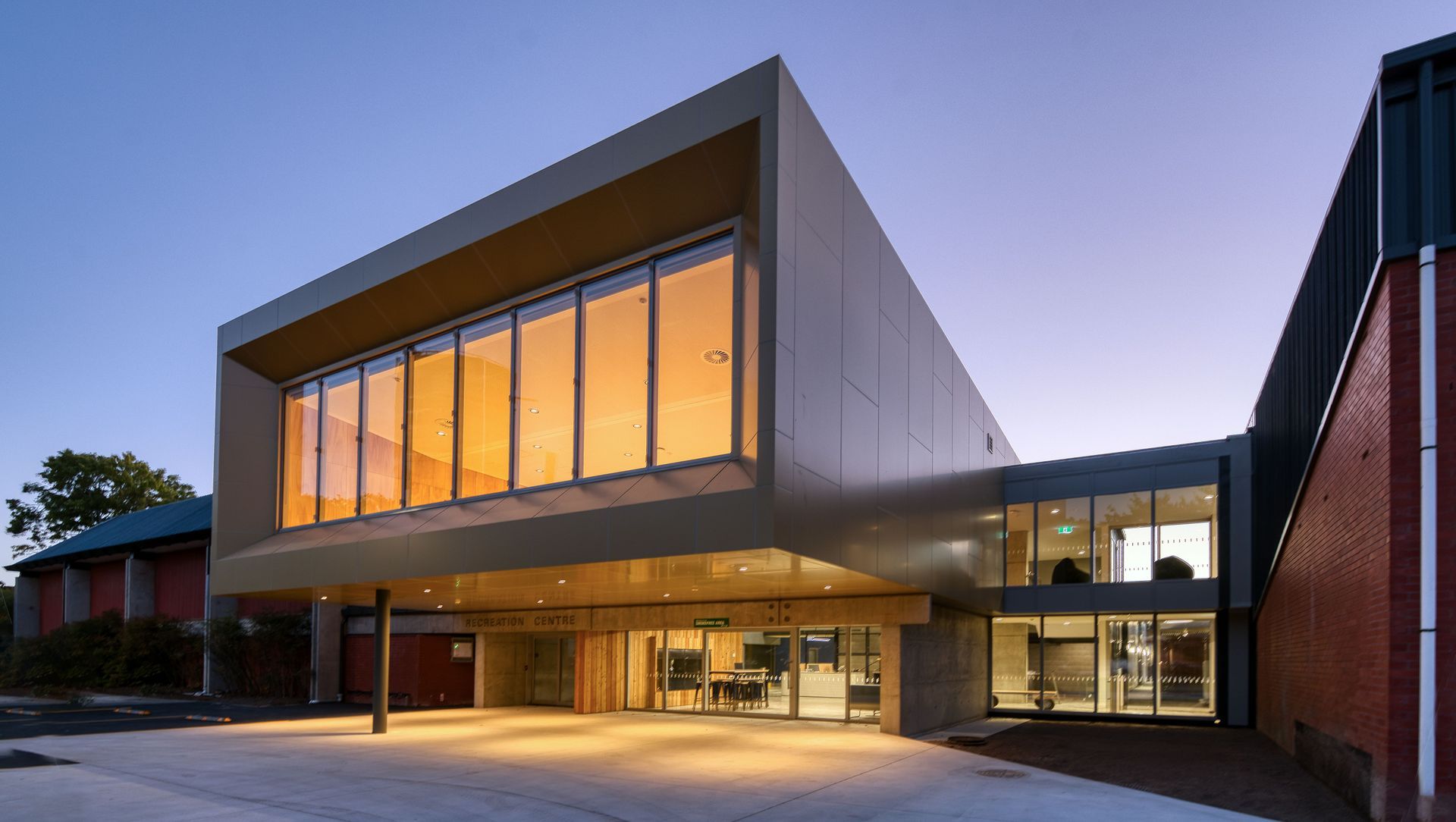 Whare Hākinakina Recreation Centre banner