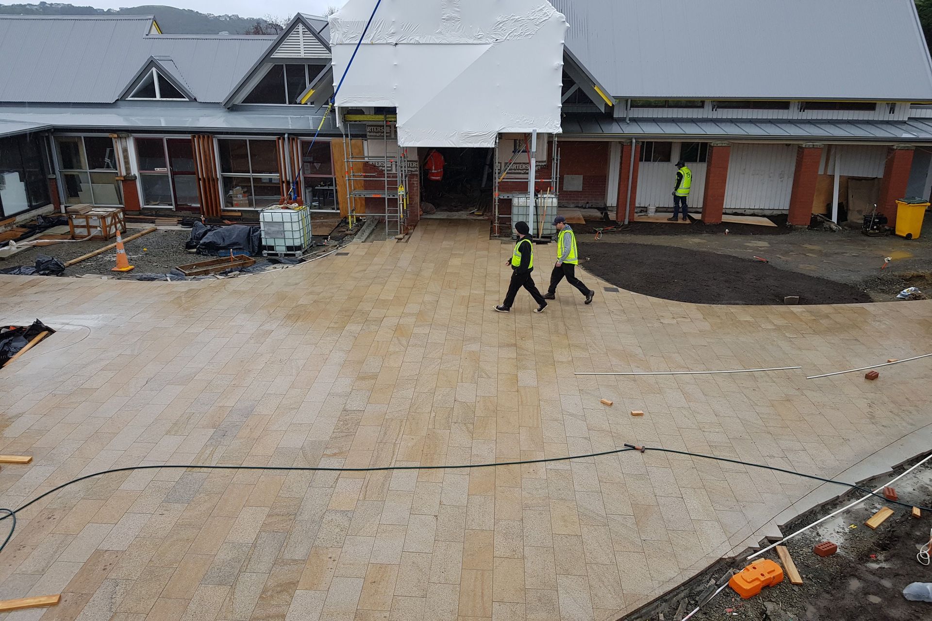 Home of Compassion Golden Granite Paving