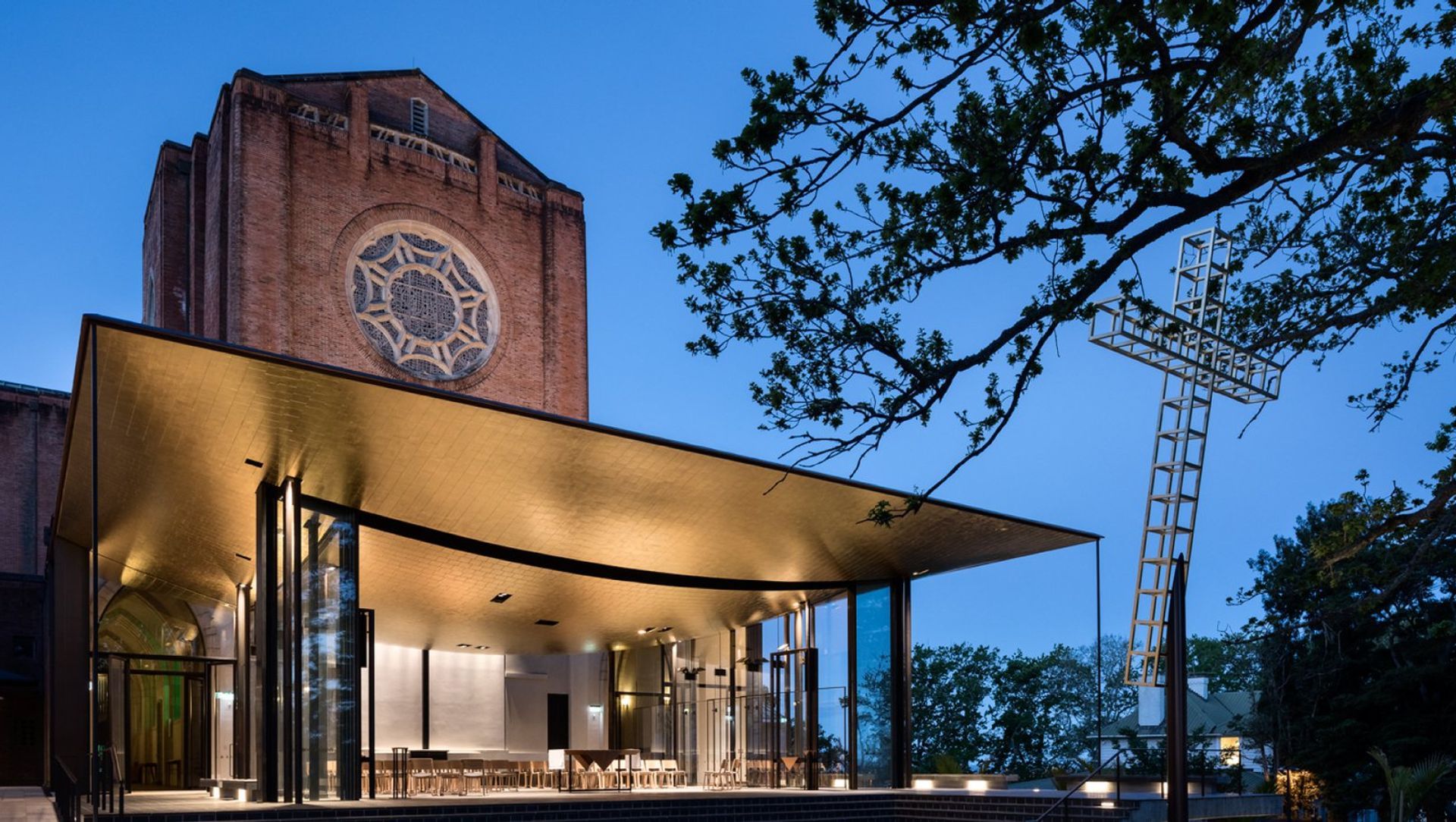 Bishop Selwyn Chapel, Auckland banner