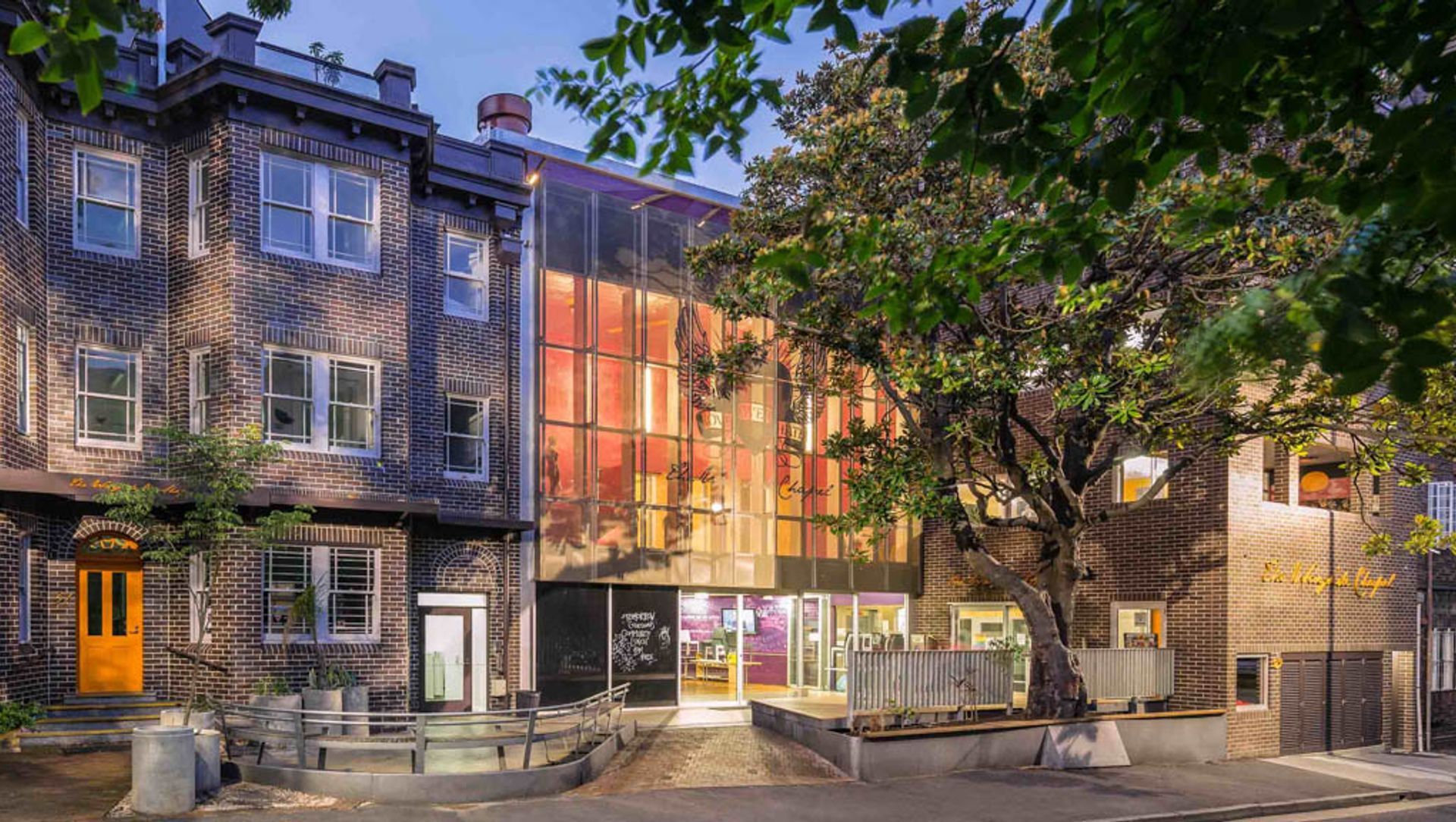 THE WAYSIDE CHAPEL banner