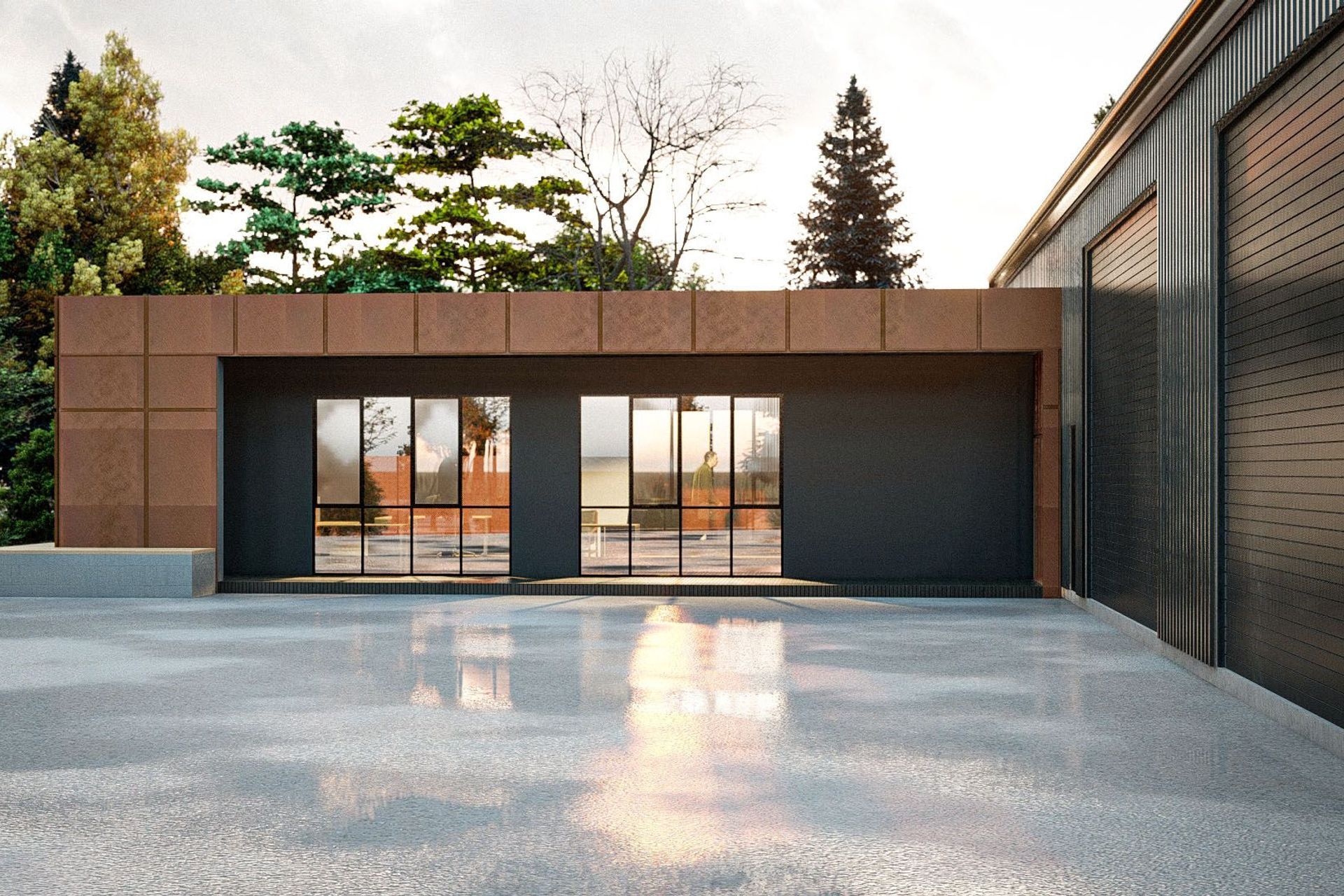 Workshop with Offices