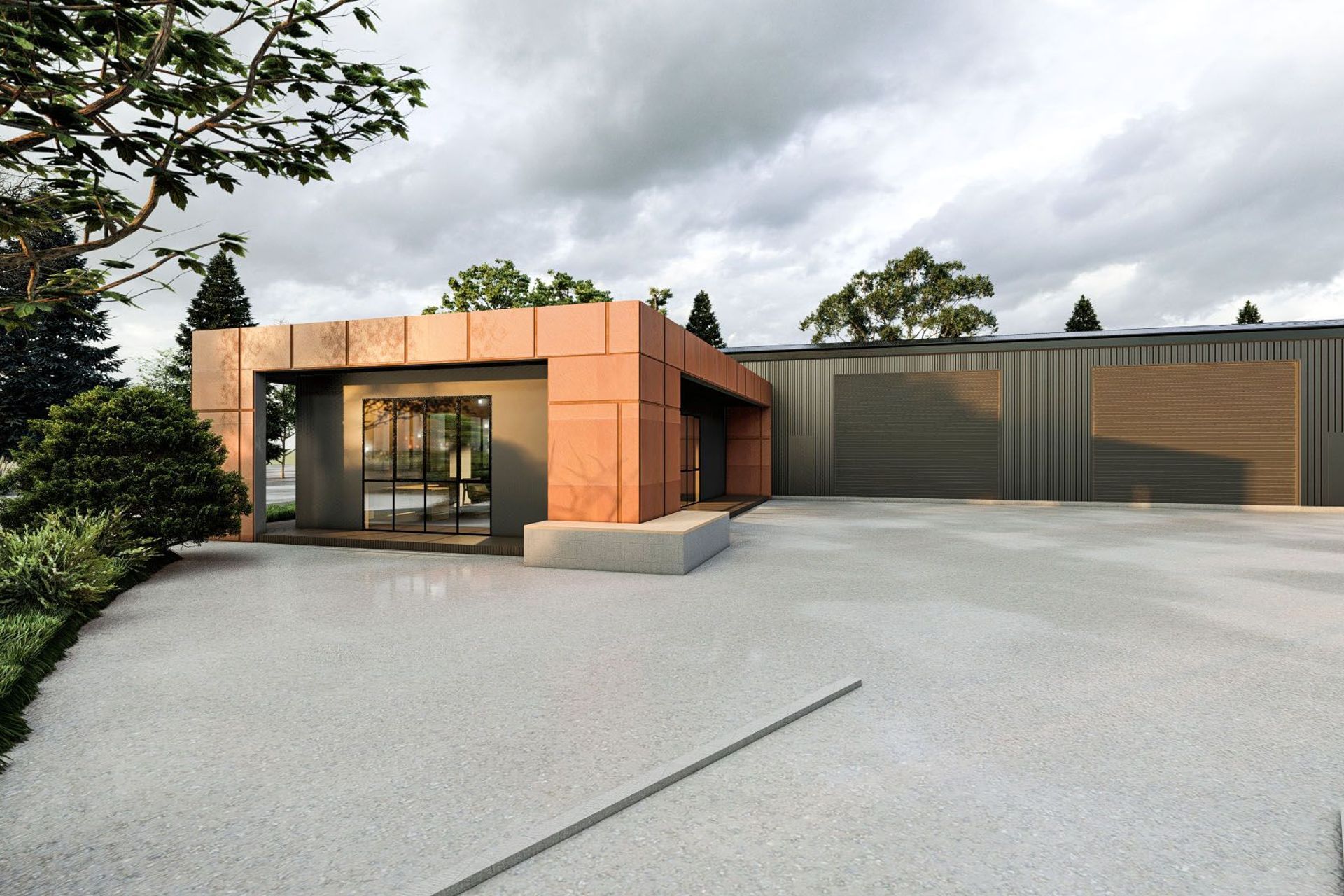 Workshop with Offices