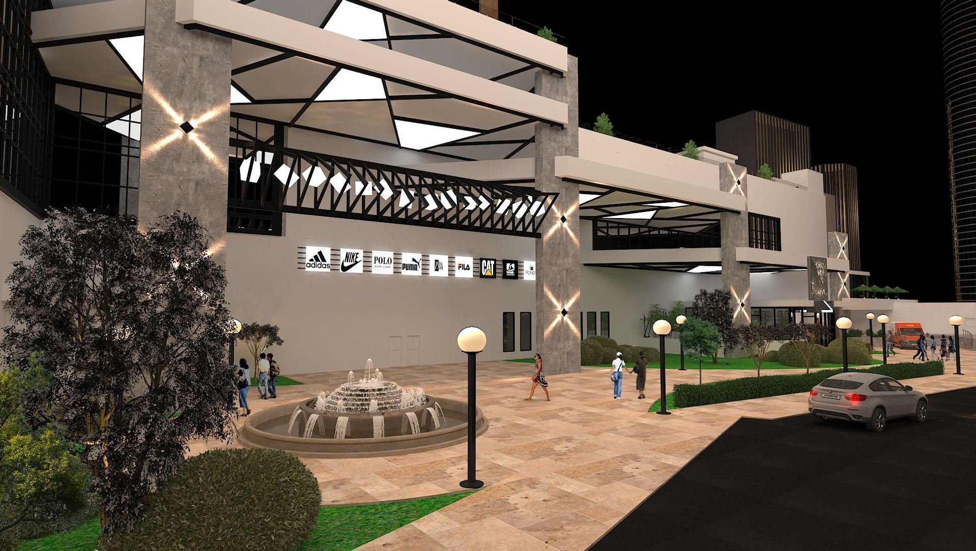 Bing Lee Shopping Centre banner