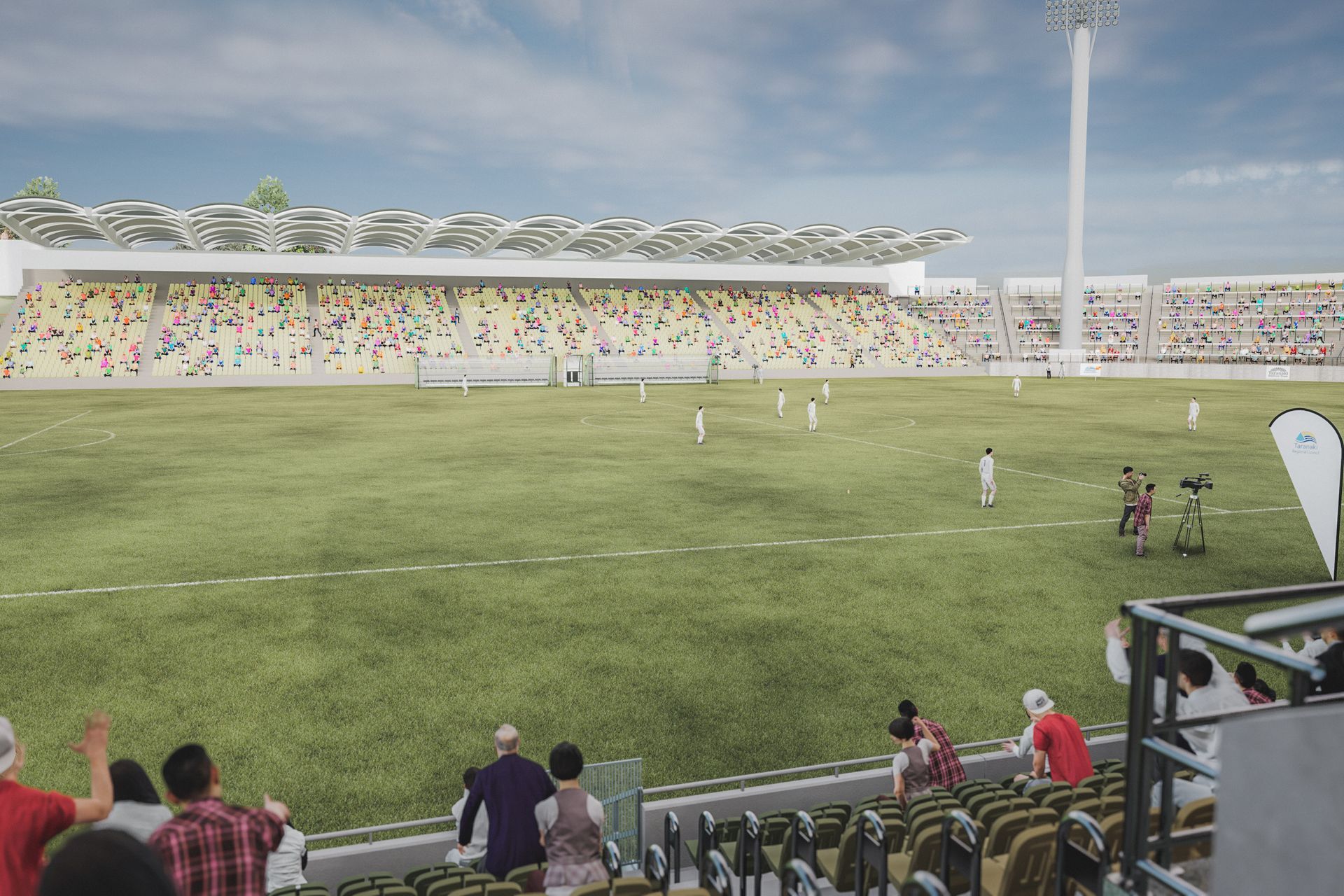 Yarrow Stadium Redevelopment Visuals