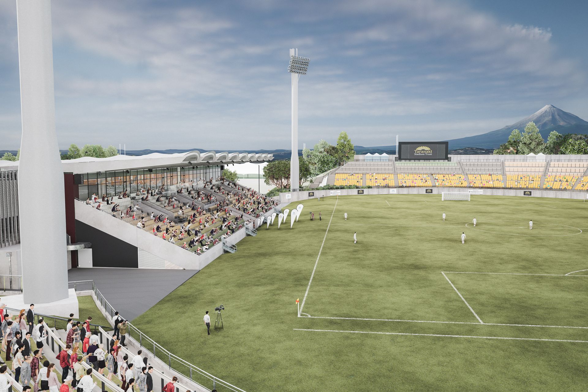 Yarrow Stadium Redevelopment Visuals