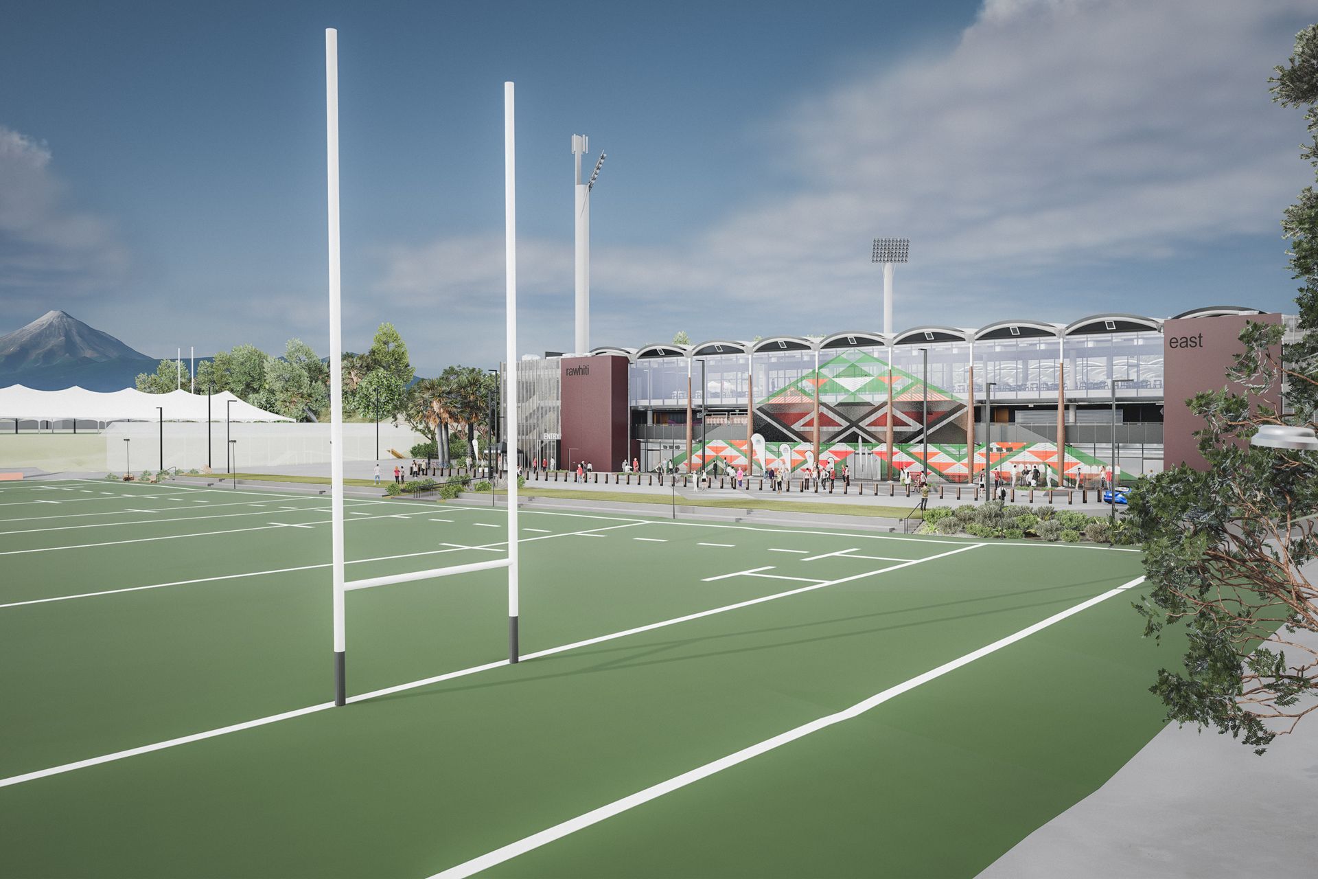 Yarrow Stadium Redevelopment Visuals