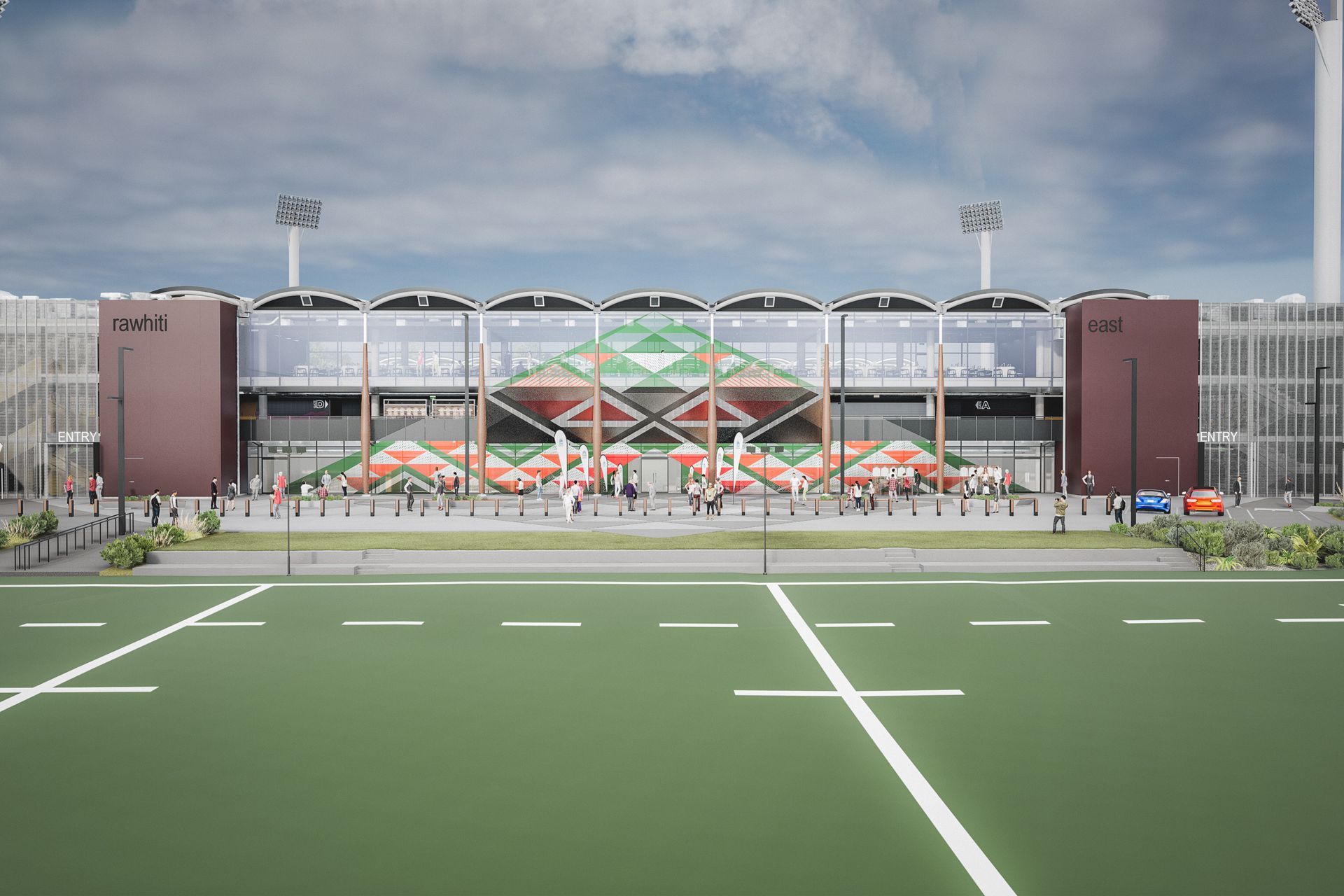 Yarrow Stadium Redevelopment Visuals