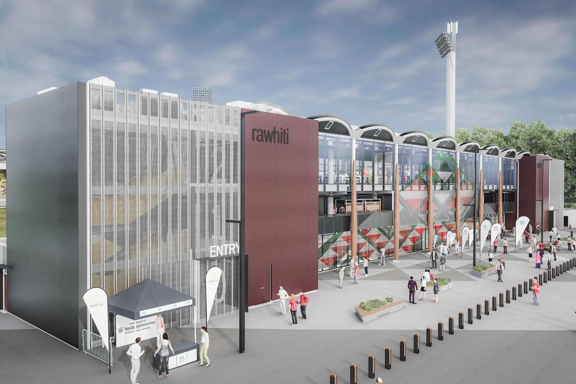 Yarrow Stadium Redevelopment Visuals