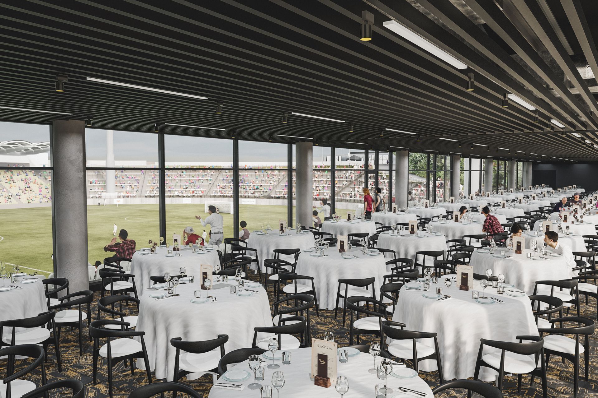 Yarrow Stadium Redevelopment Visuals