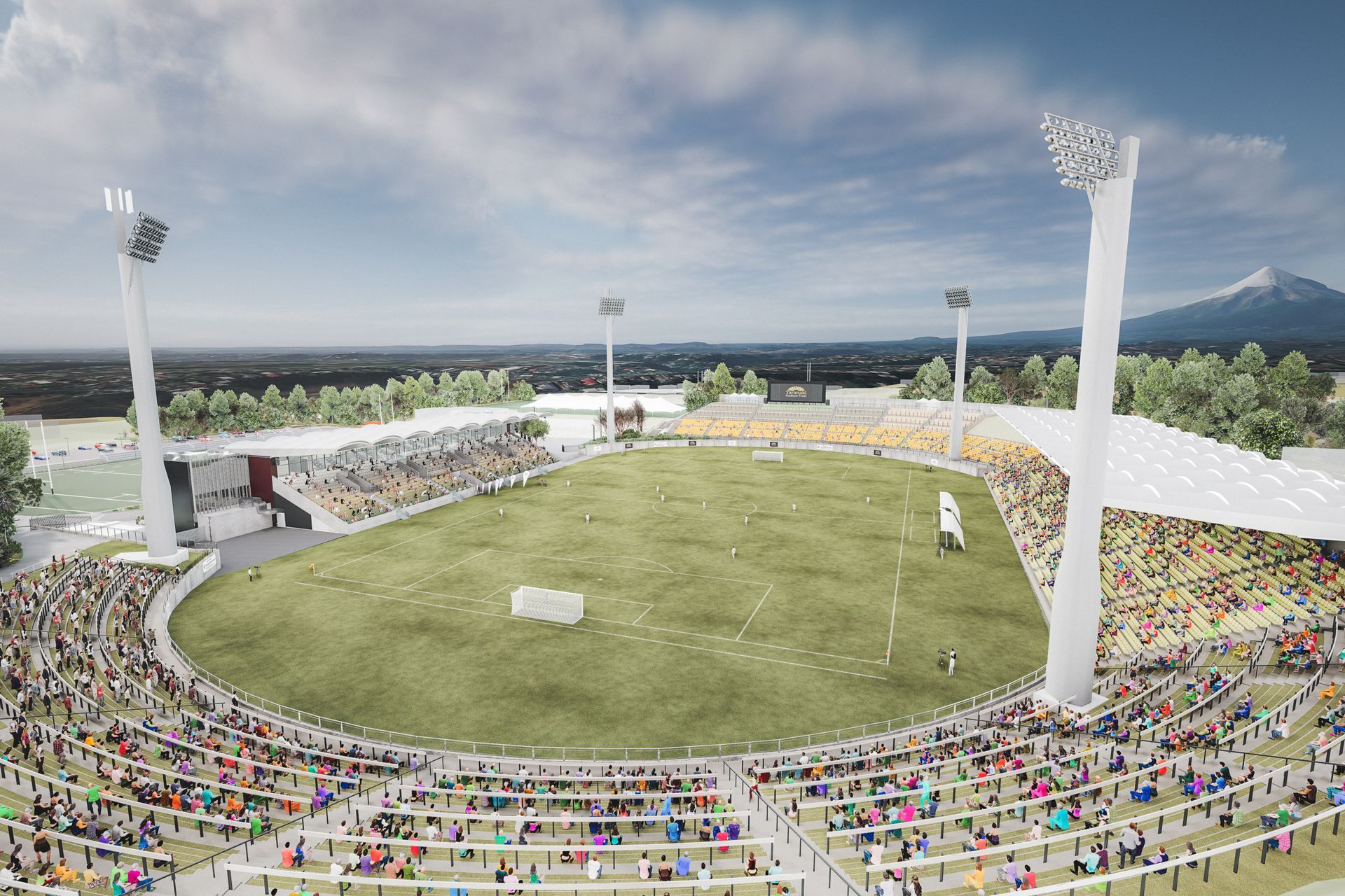 Yarrow Stadium Redevelopment Visuals