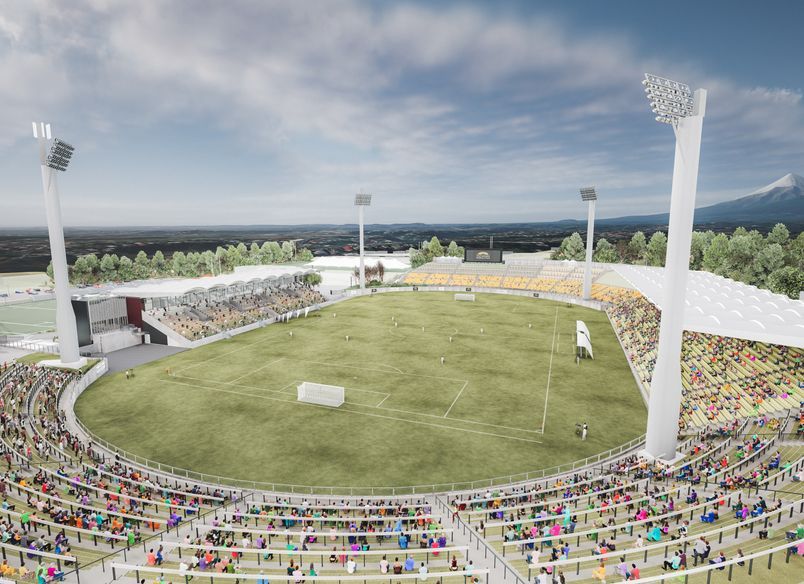 Yarrow Stadium Redevelopment Visuals