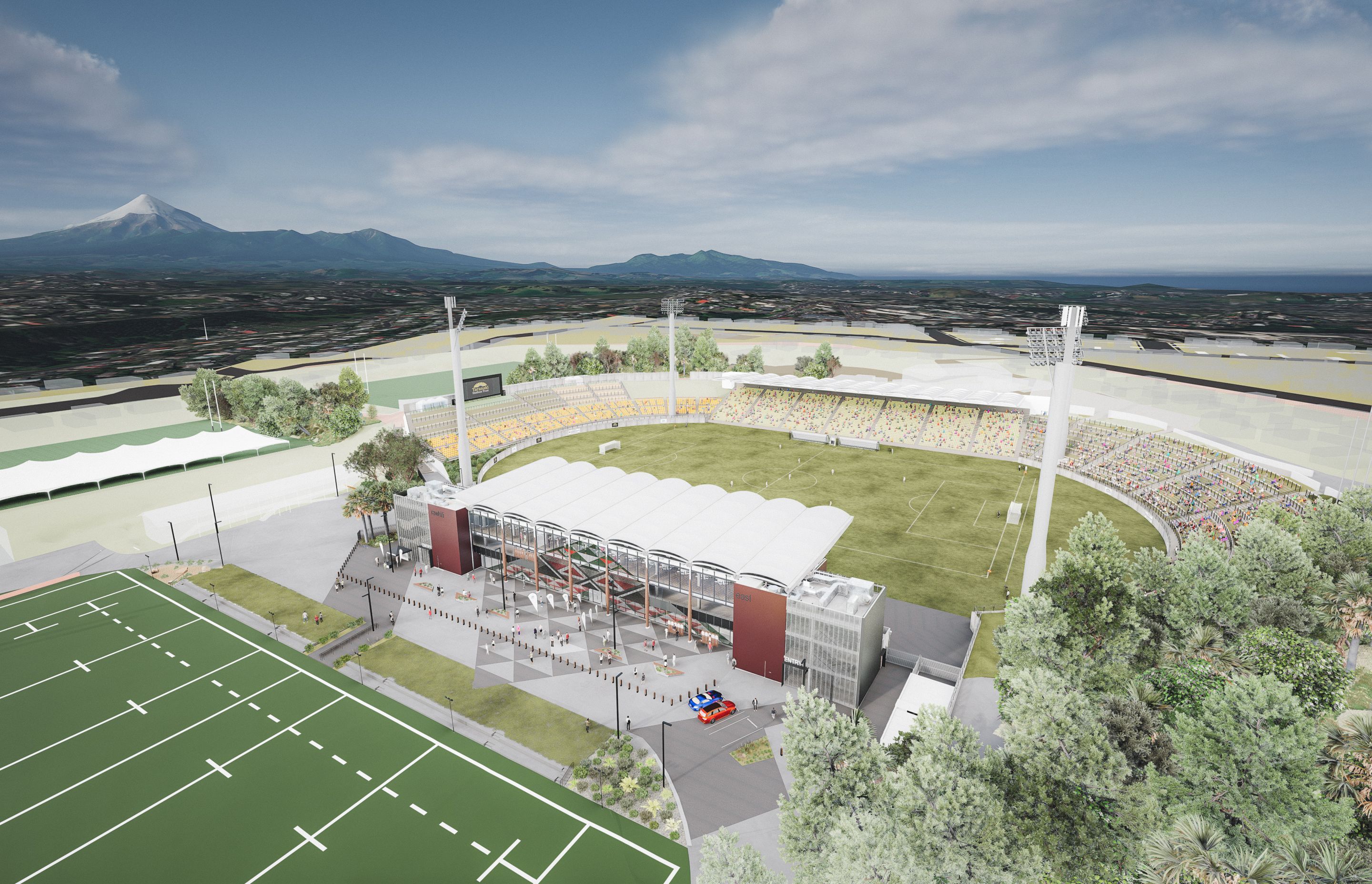 Yarrow Stadium Redevelopment Visuals