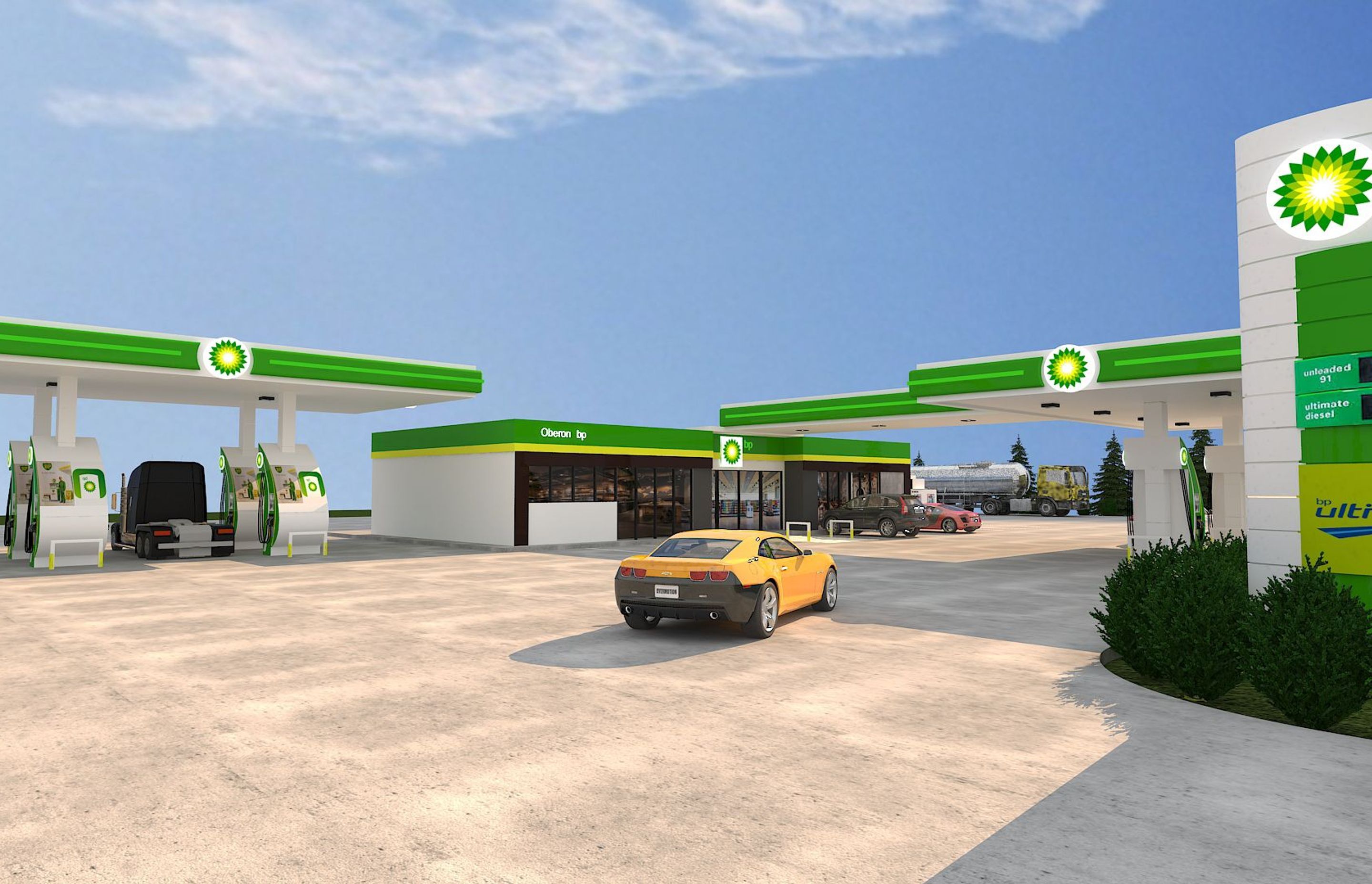 BP Service Station