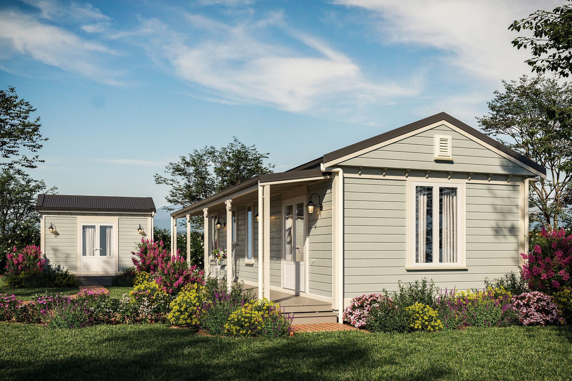 Transportable House Exterior Render