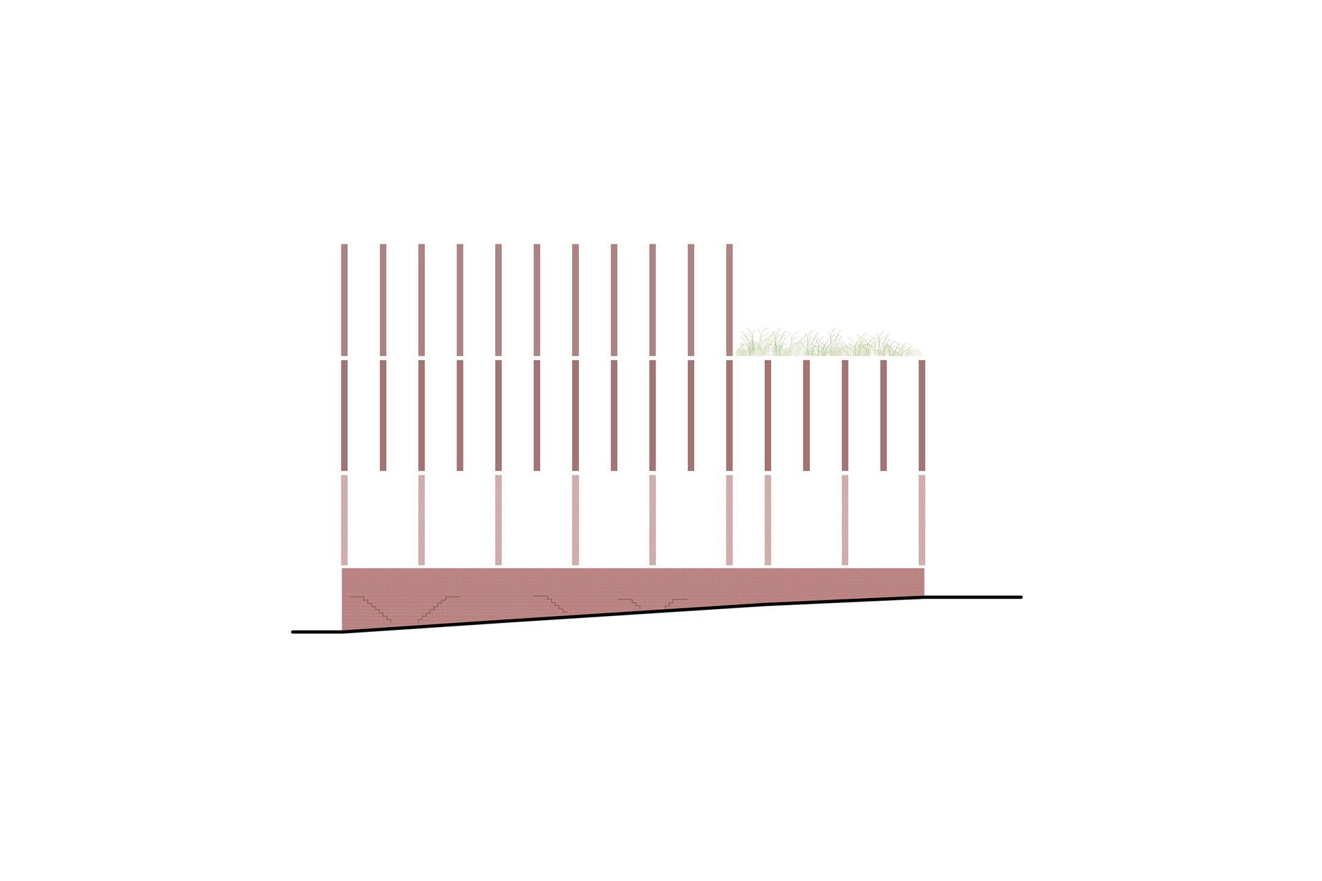 Elevation diagram.