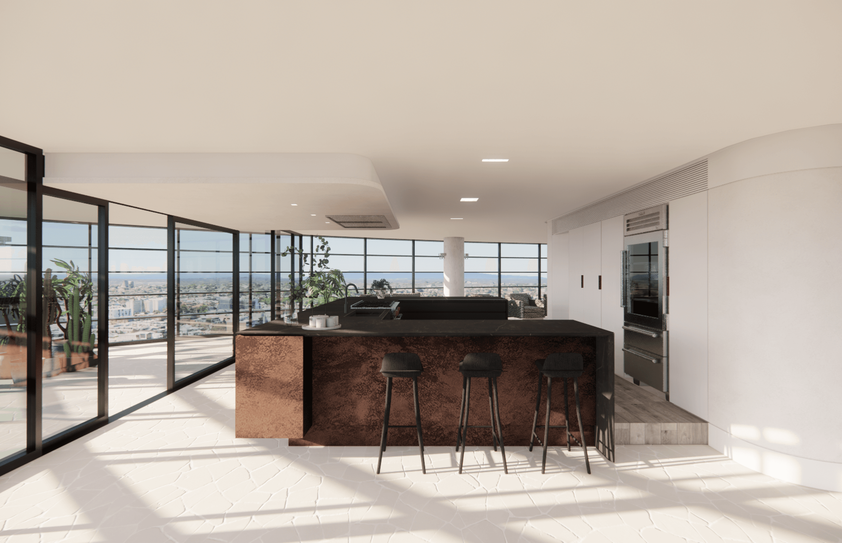 Marquise Penthouse by SGKS ARCH | ArchiPro AU