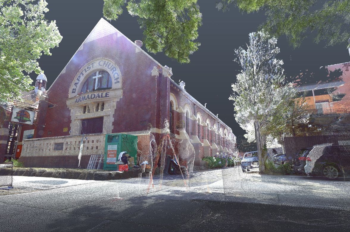 3D Tripod Point Cloud – Exterior