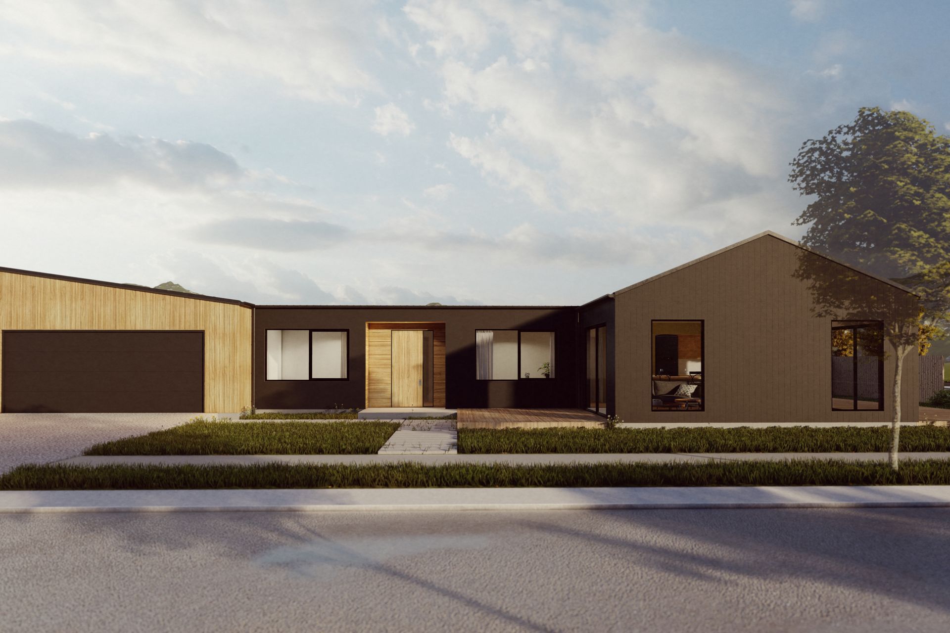 Residential house concept, Lake Hawea