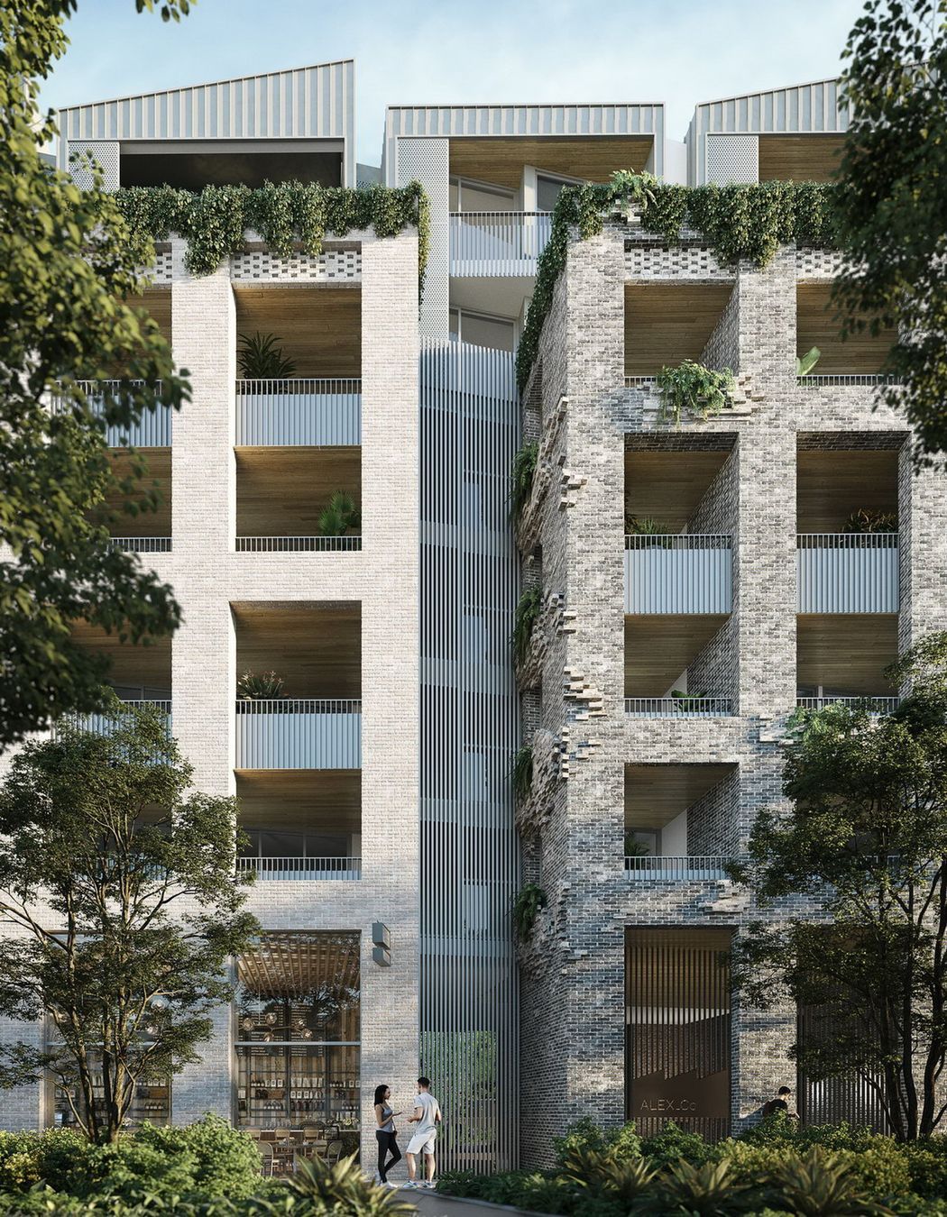 Public artwork 'Assemblage', by Jamie North.