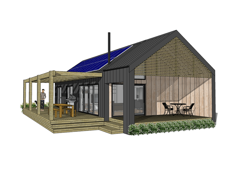 Home Plan Range EVELYN 2 BDRM