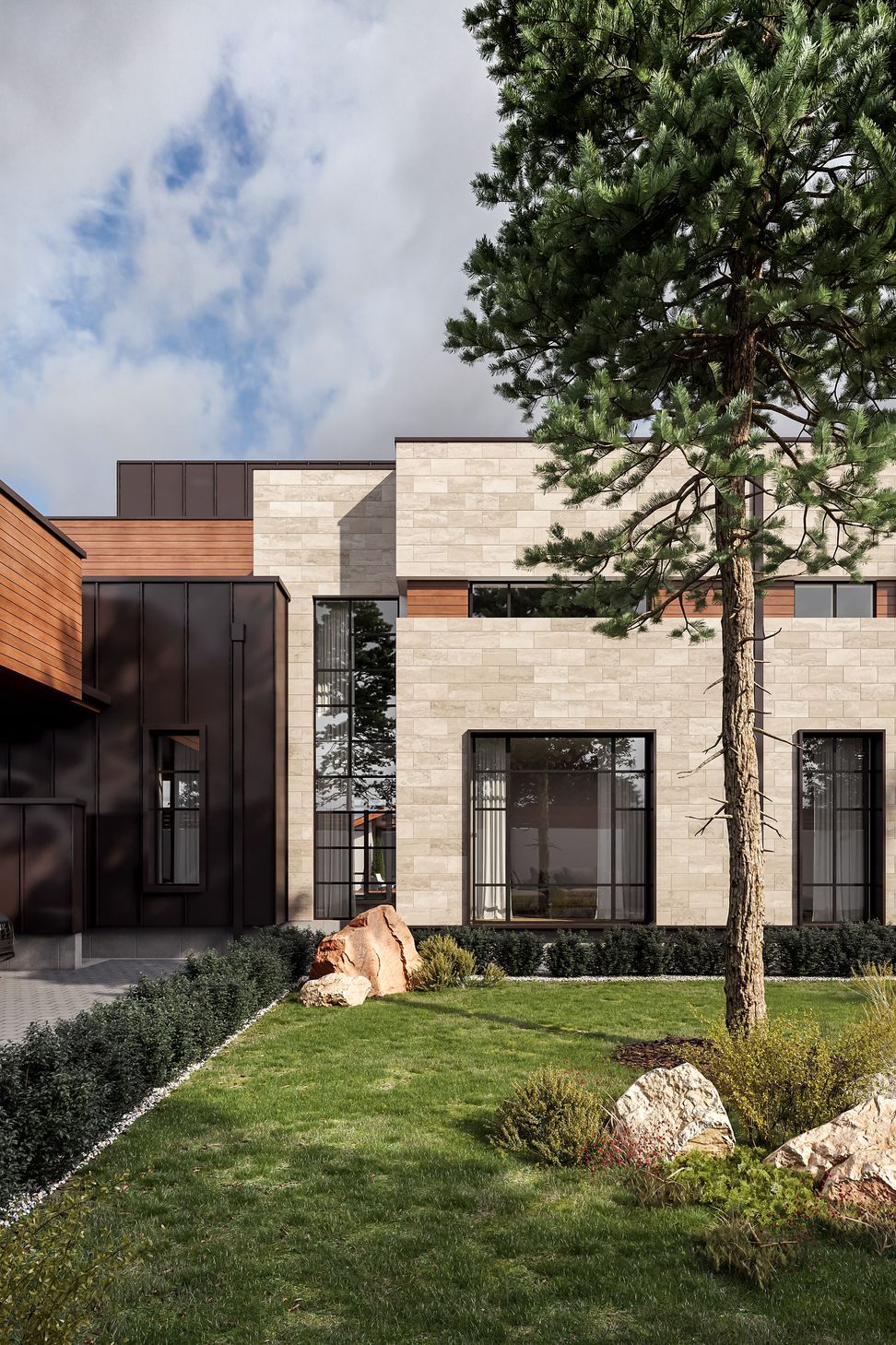 Private House 3D Render