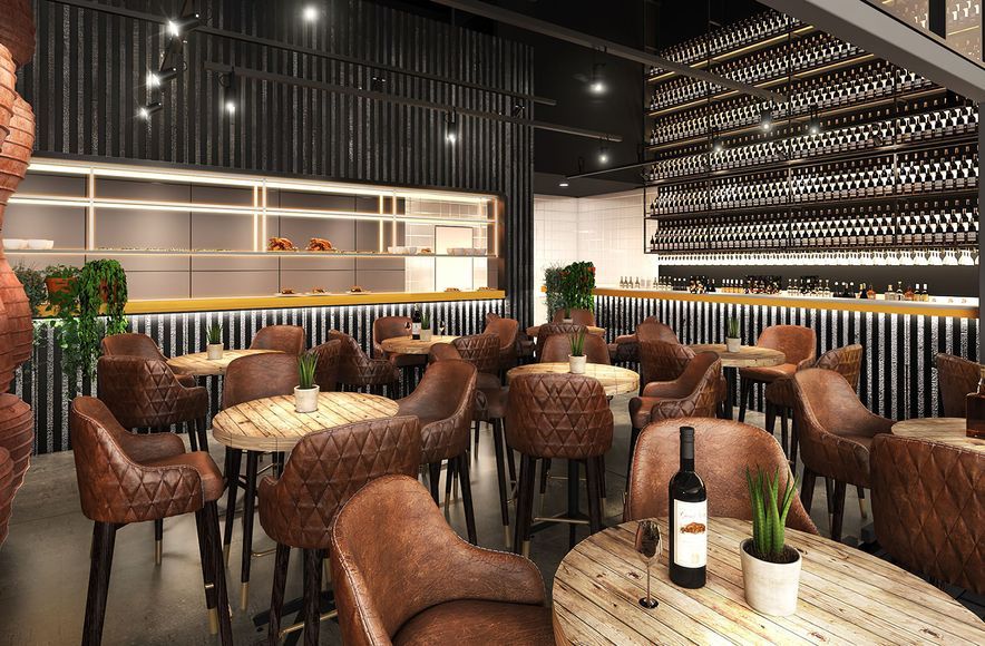 The Meat & Wine Co., - Concept