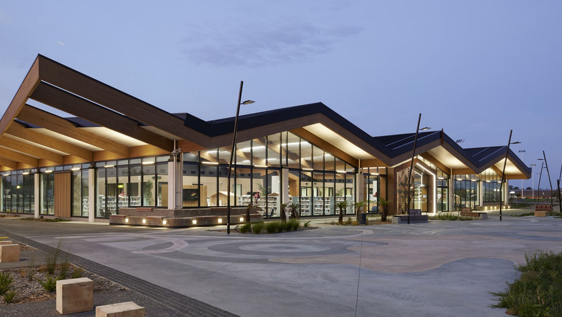Te Kete Aronui Rototuna Library banner