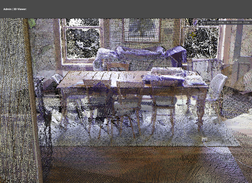 3D Tripod Point Cloud – Interior