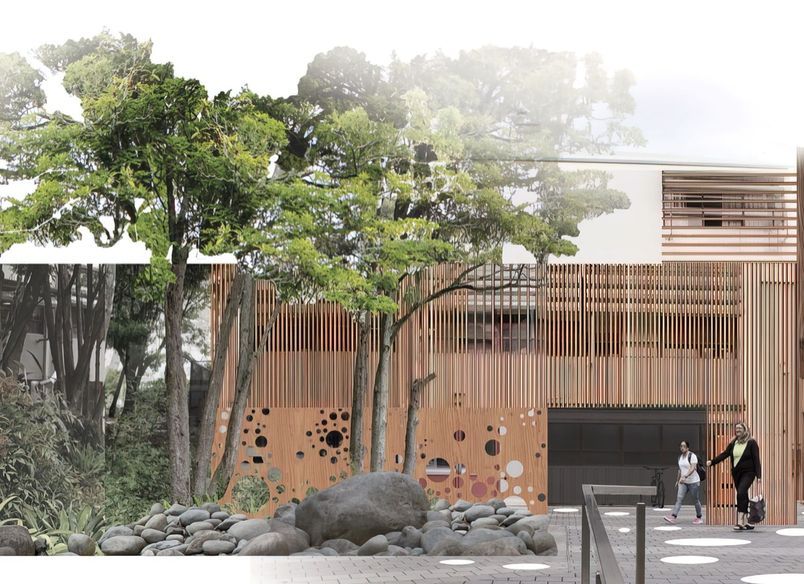 University of Waikato Block AG Entrance Foyer